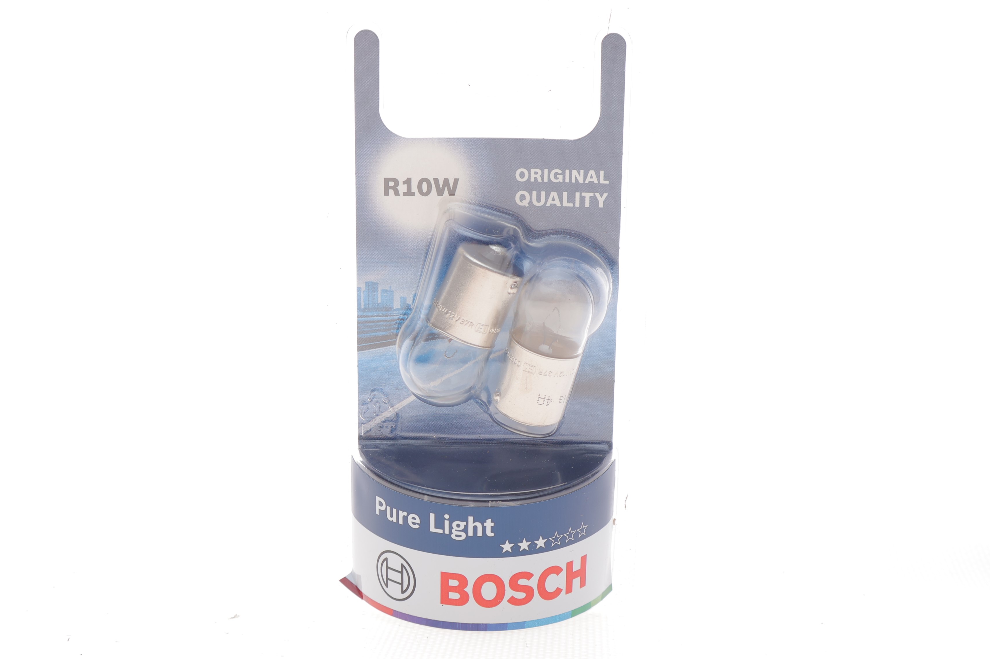 Автолампа R10W 12V 10W BA15s Pure Light (блістер/к-кт 2шт)