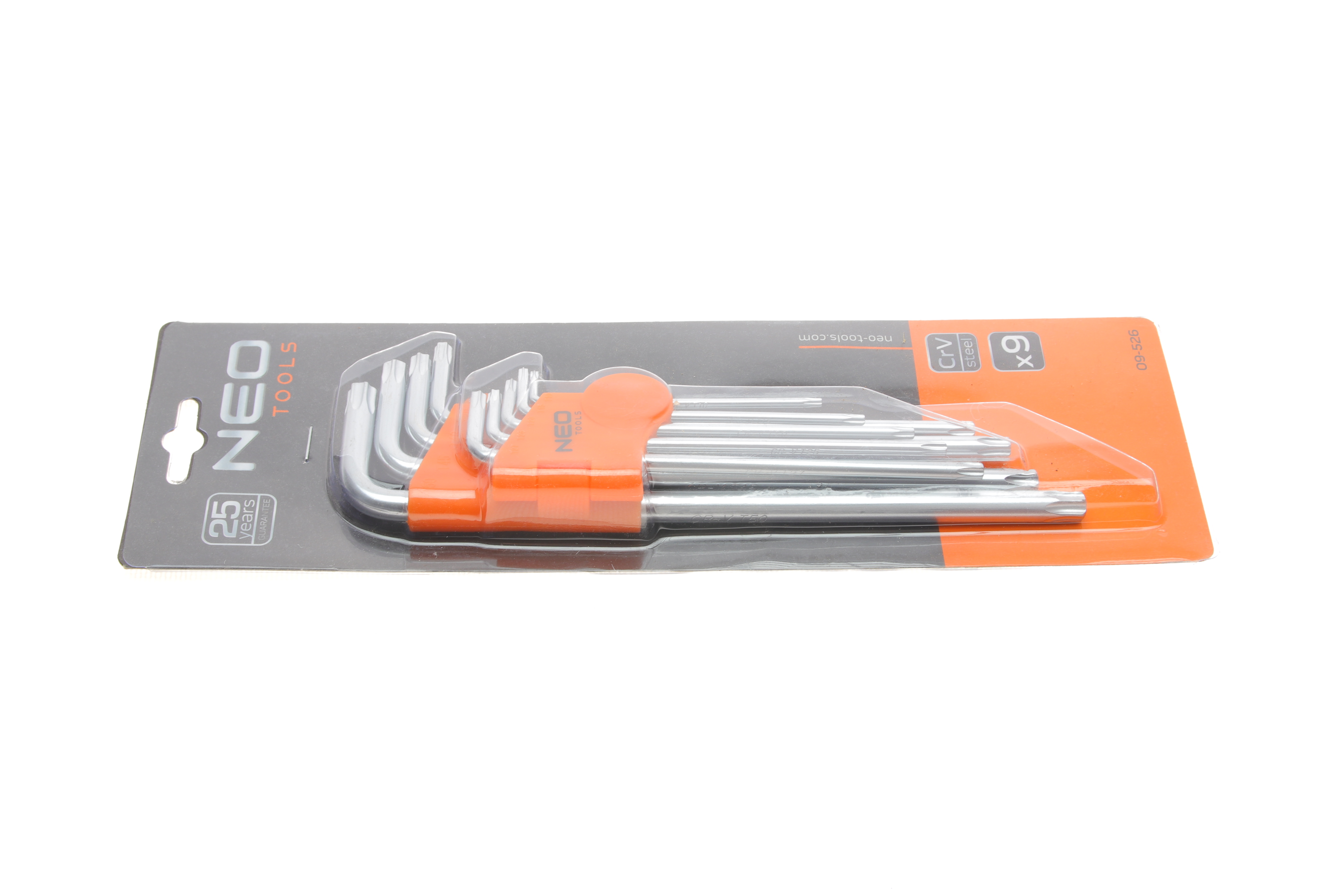 Набір ключів Г-под. Torx T10-T50