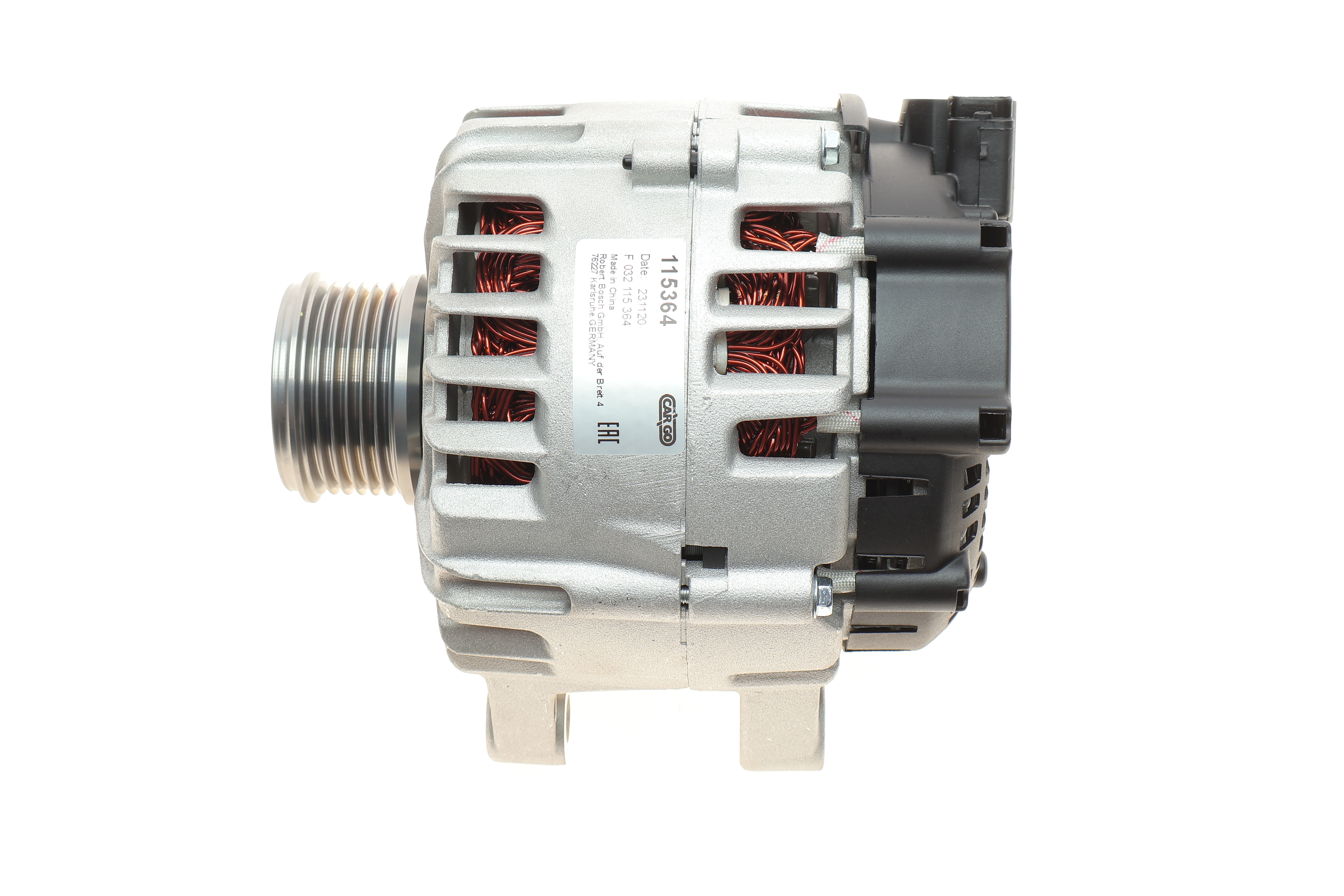 Генератор Citroen Berlingo/Fiat Scudo/Peugeot Partner 1.6-2.0 HDI 07- (14V/150A) = 115364
