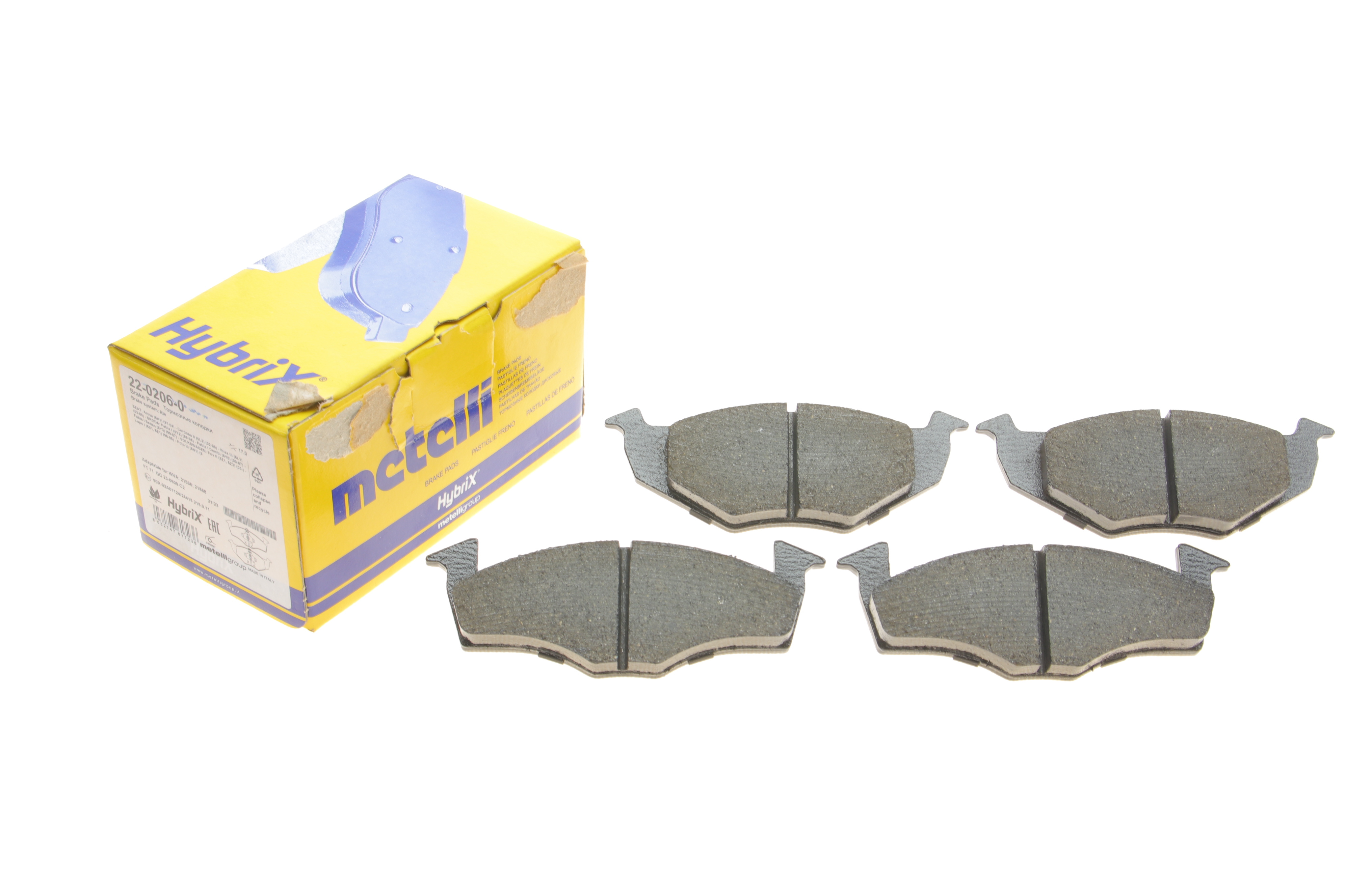 Колодки гальмівні (передні) Seat Cordoba/Ibiza 02-09/Skoda Fabia 99-08/VW Polo 94-12/Lupo 98-05/Fox
