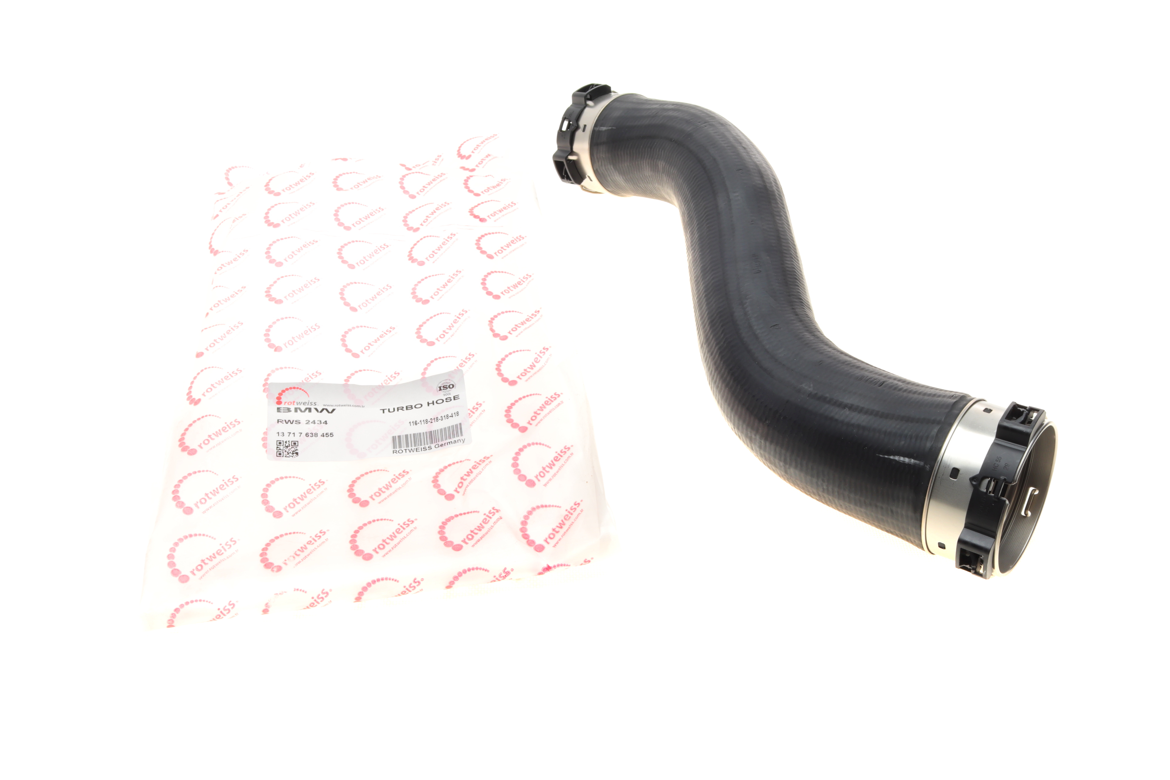 Патрубок інтеркулера (L) BMW 1 (F20/F21)/3 (F30/F80) 15- B38