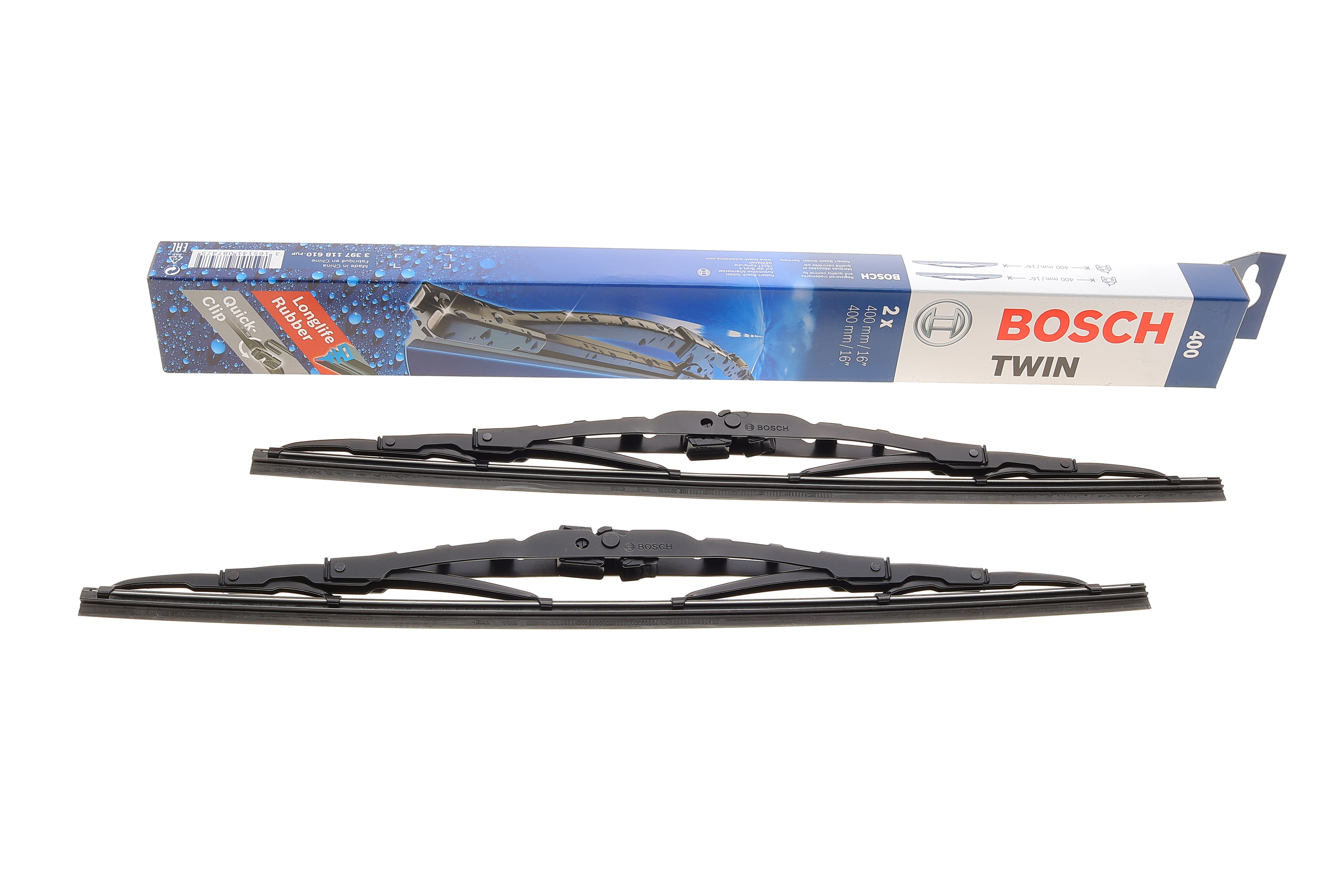 Щітки склоочисника (400/400mm) Ford Fiesta/Opel Corsa 65-