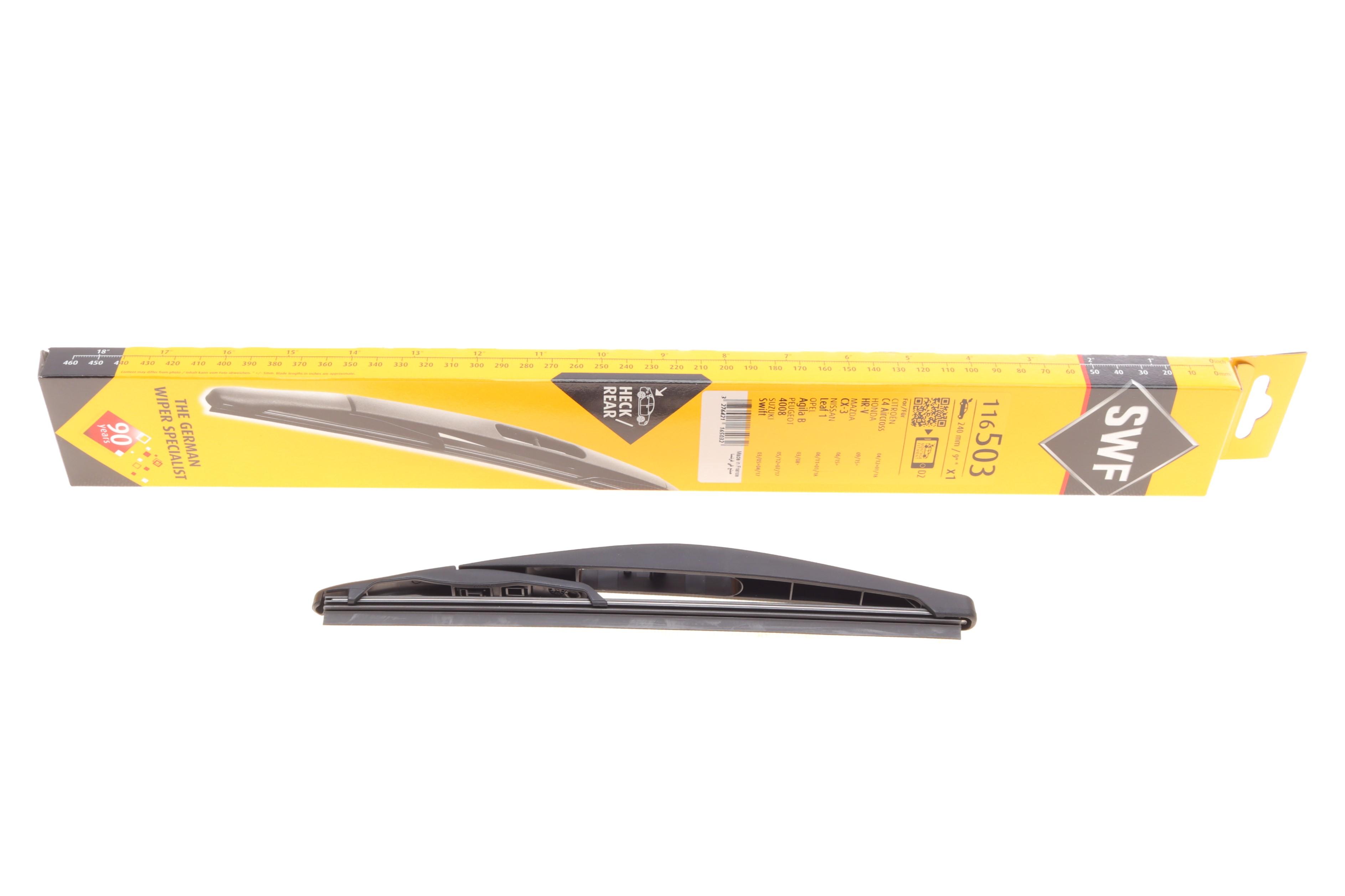 Щітка склоочисника (задня) (240mm) Citroen C4/Peugeot 4008 1.6/.18 HDi 12-