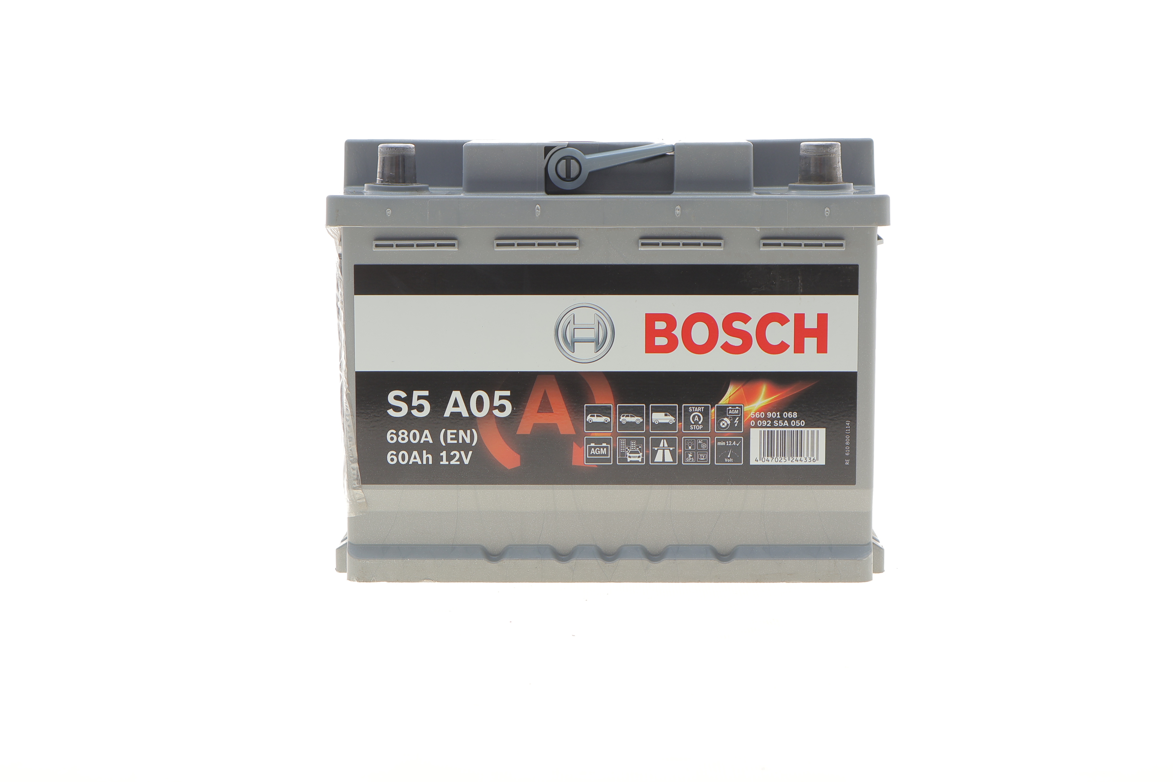 Акумуляторна батарея 60Ah/680A (242x175x190/+R/B13) (Start-Stop AGM) дата виробництва 2022 рік