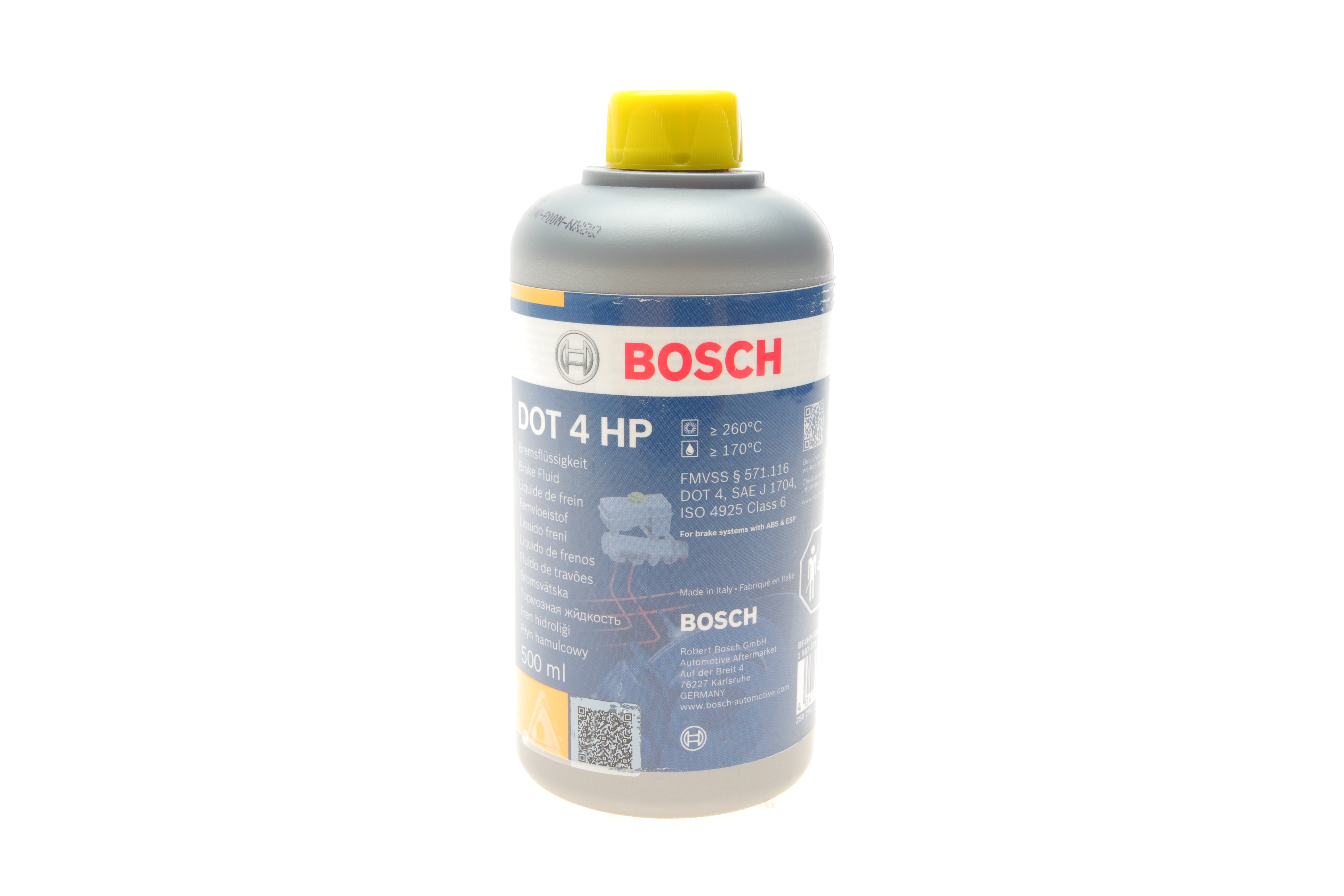Рідина гальмівна DOT4 HP (0.5L)