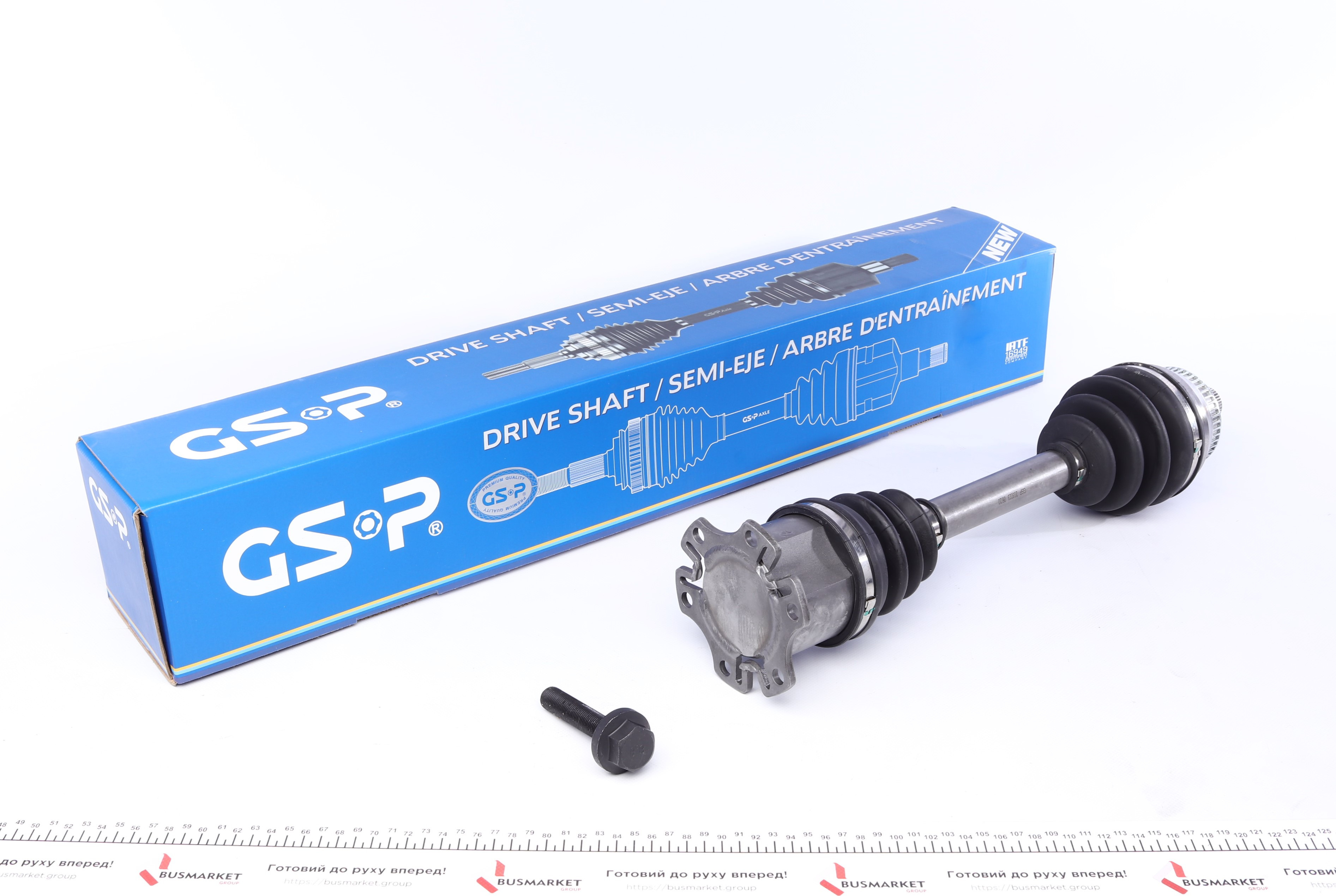Піввісь Ford Galaxy/VW Sharan 95-10 (38x507x48T) (+ABS)