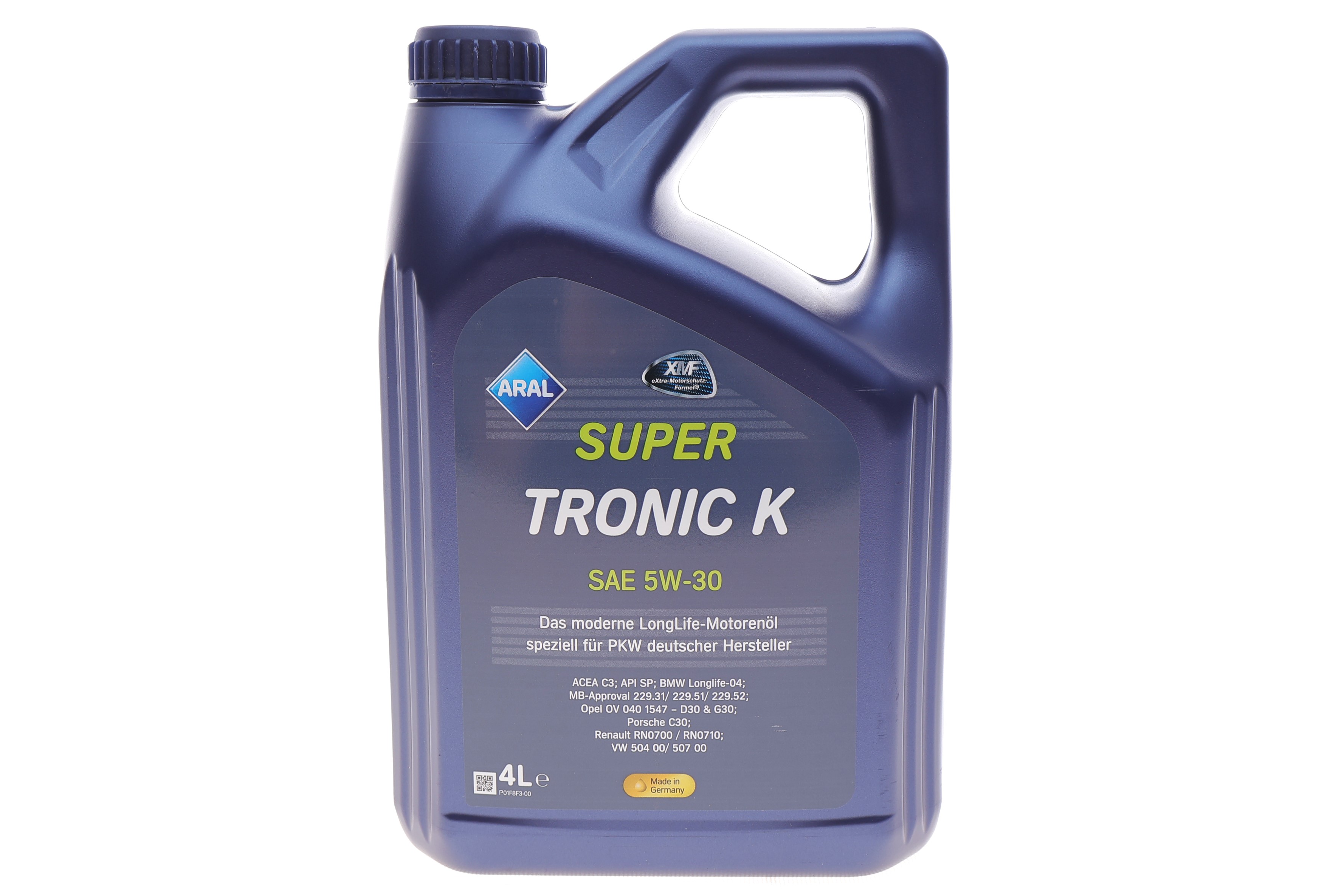 Олива 5W30 Super Tronic K (4L) (VW504 00/507 00/MB229.51/229.31/229.52/BMW LL-04/RN0700/RN0710)
