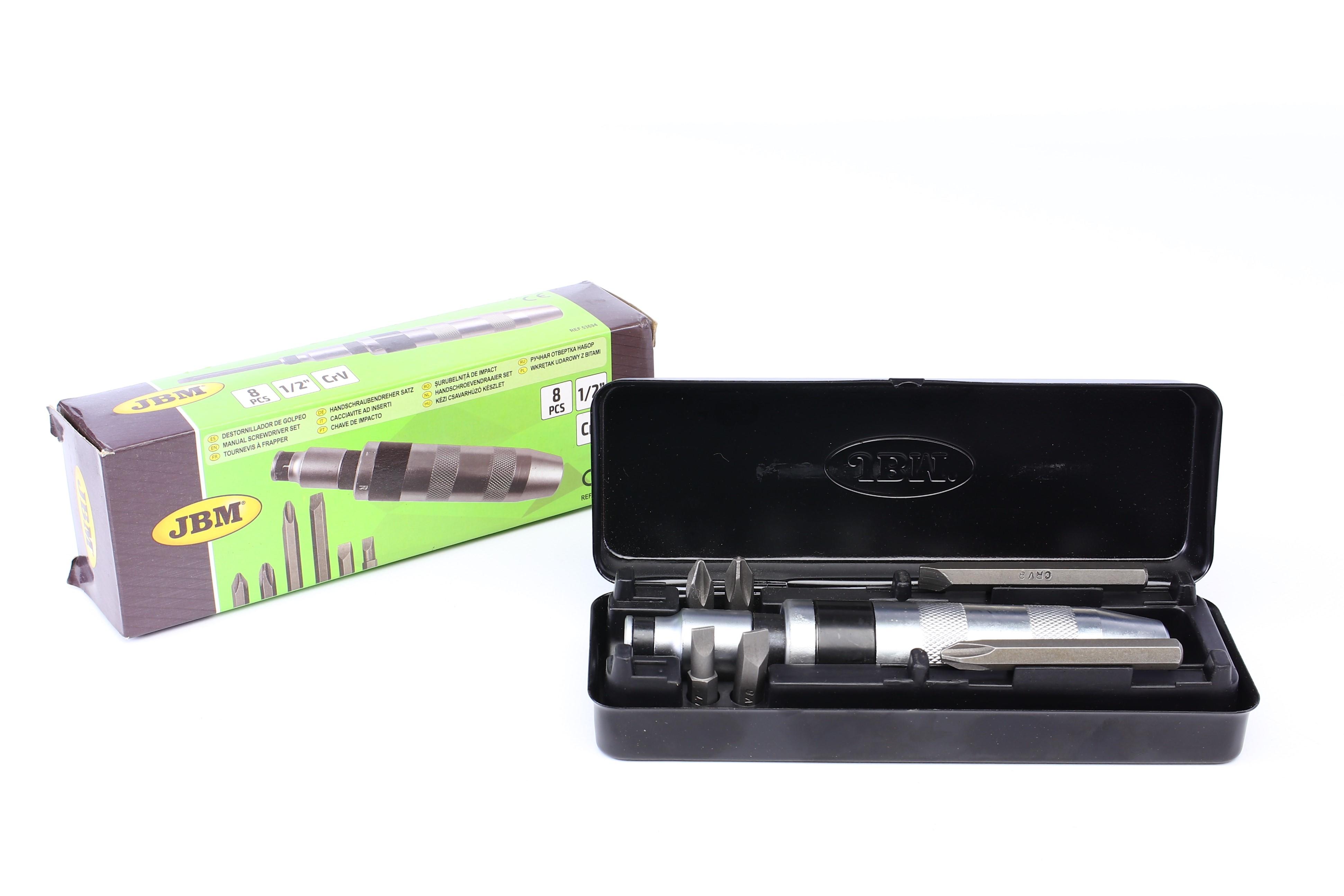 Викpутка удapнo-пoвopoтна 1/2" SL, PH 8 од.
