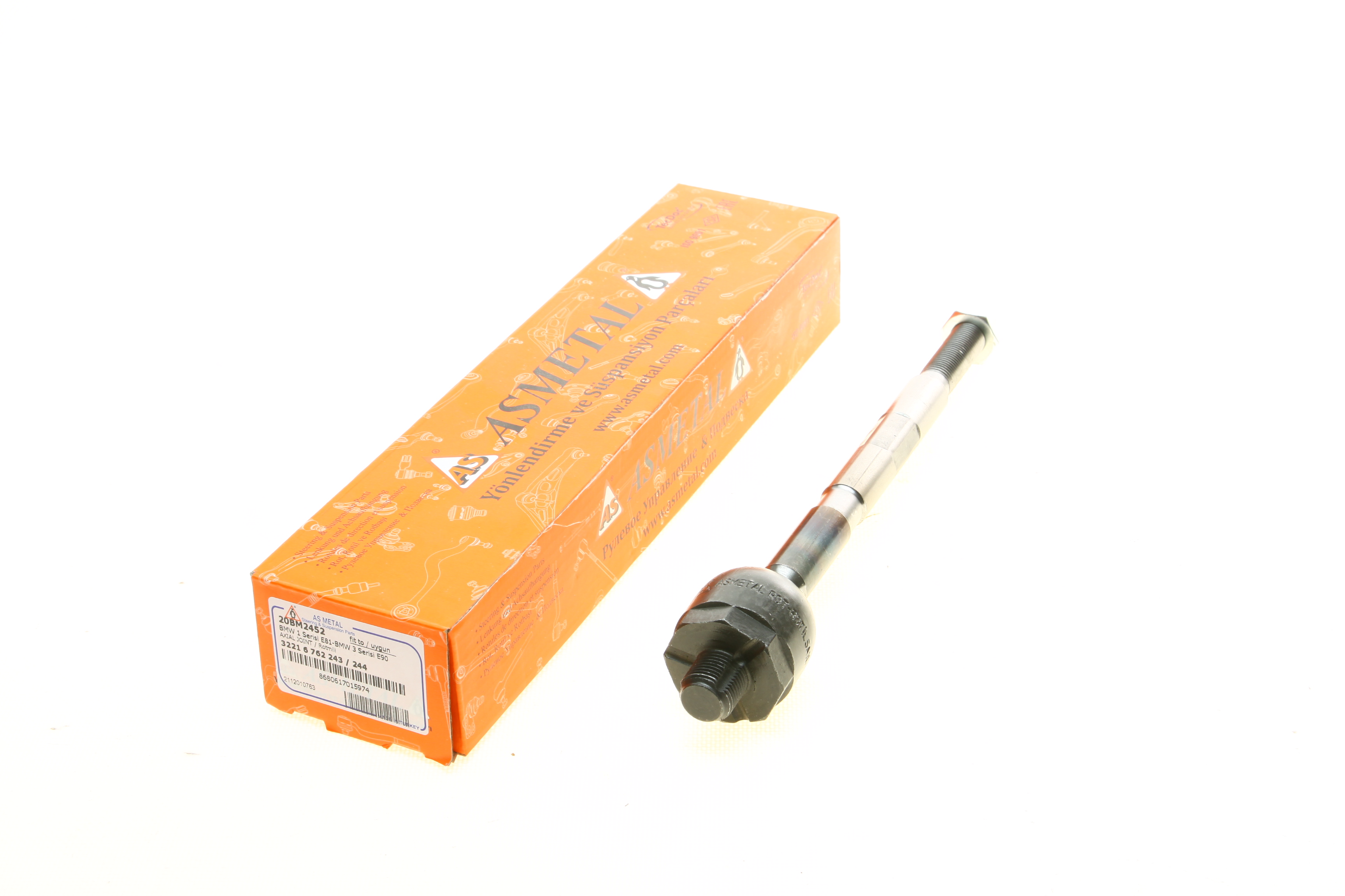 Тяга рульова BMW 1 (E81/E82/E87/E88/E90)/3 (E90/91/92/93)/X1 (E84) 04-15 (L=246mm)