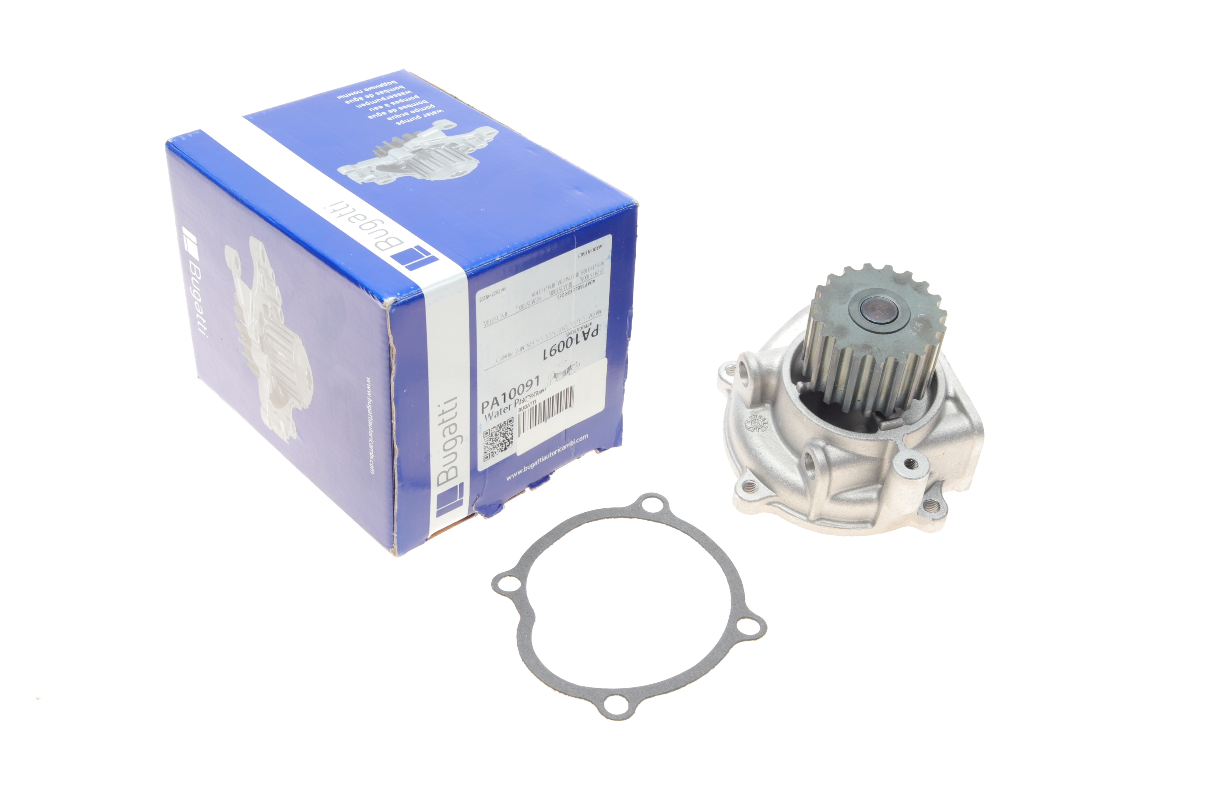 Помпа води Mazda 3/323/5/6/626/Premacy 2.0TD/DI/DITD/CD 98-10 (R/B) (6 лоп)(без прокладки)
