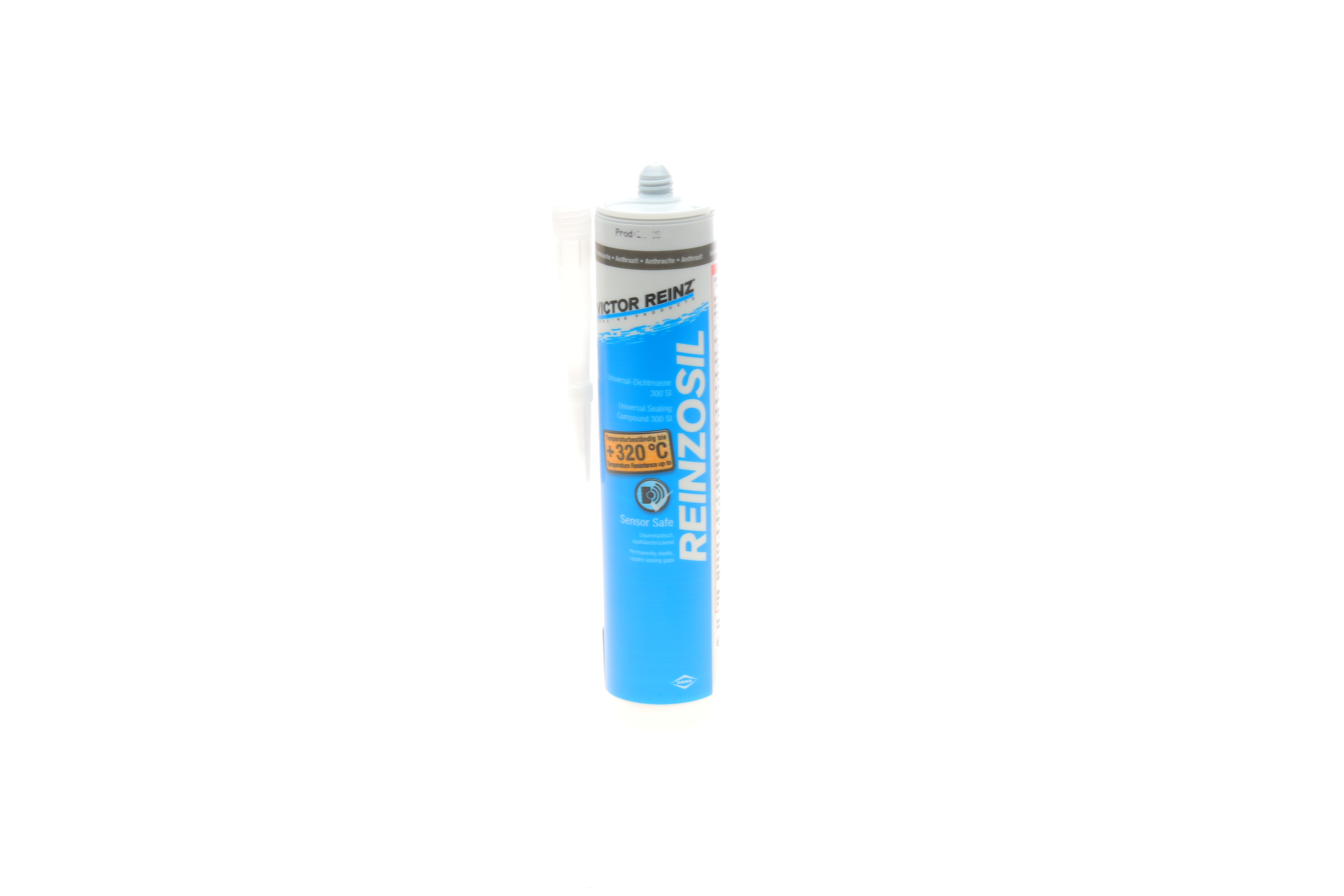 Герметик Reinzosil Tube -50°C +320°C, 310мл (антрацит)