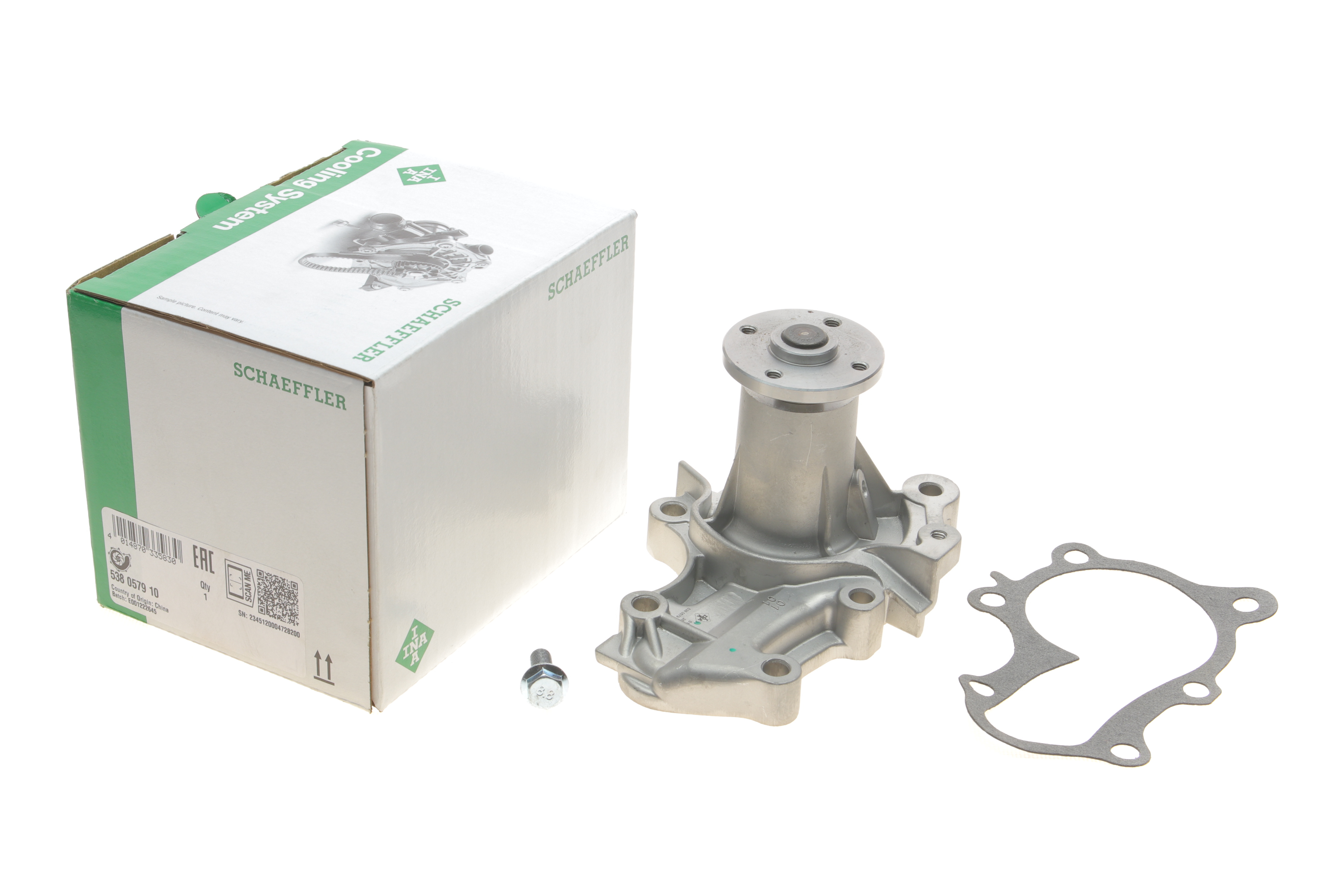 Помпа води Mitsubishi Colt 1.3-1.5 96-03/ Lancer 1.3-1.6i 03-