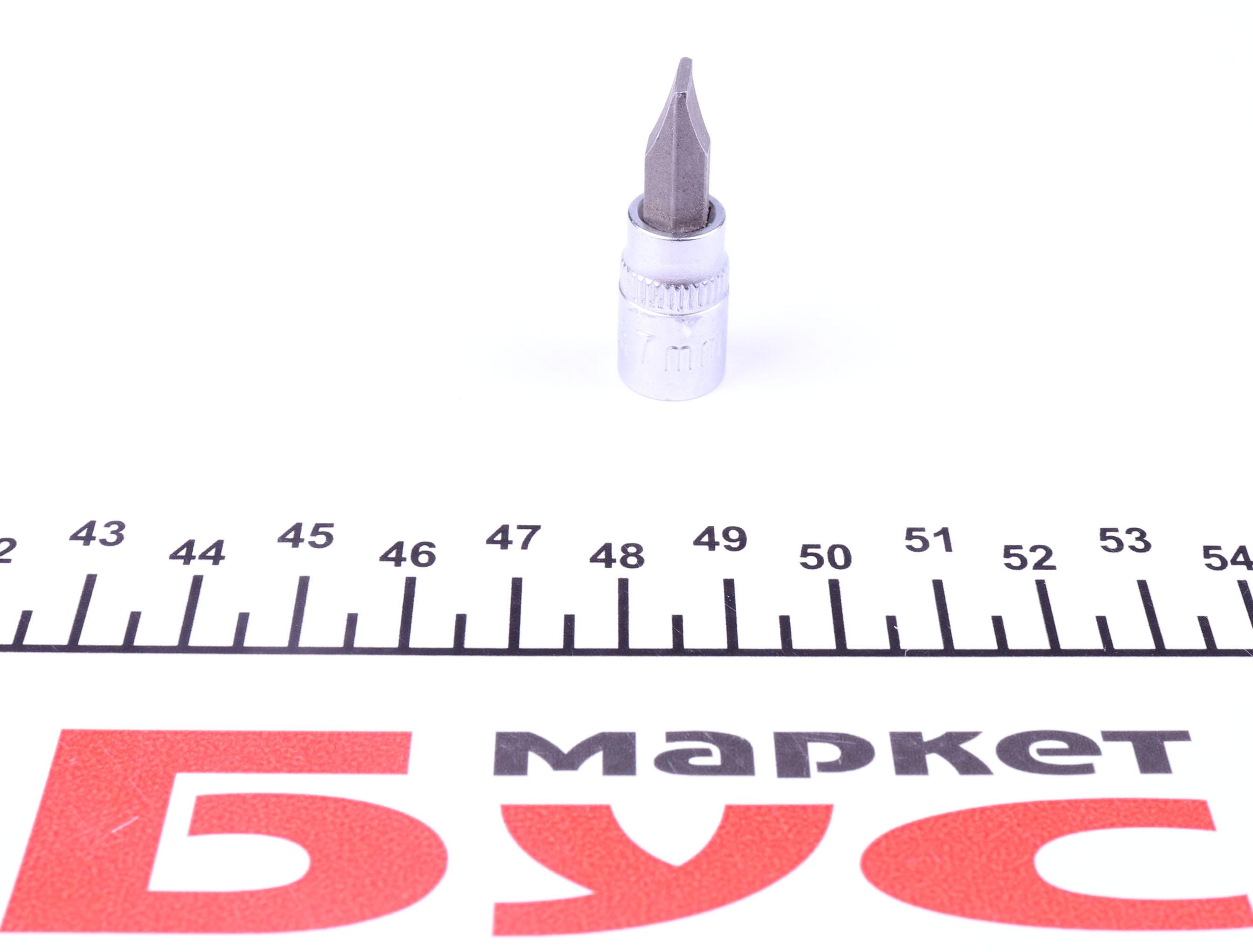 Головка 1/4" зі вставкою SL7