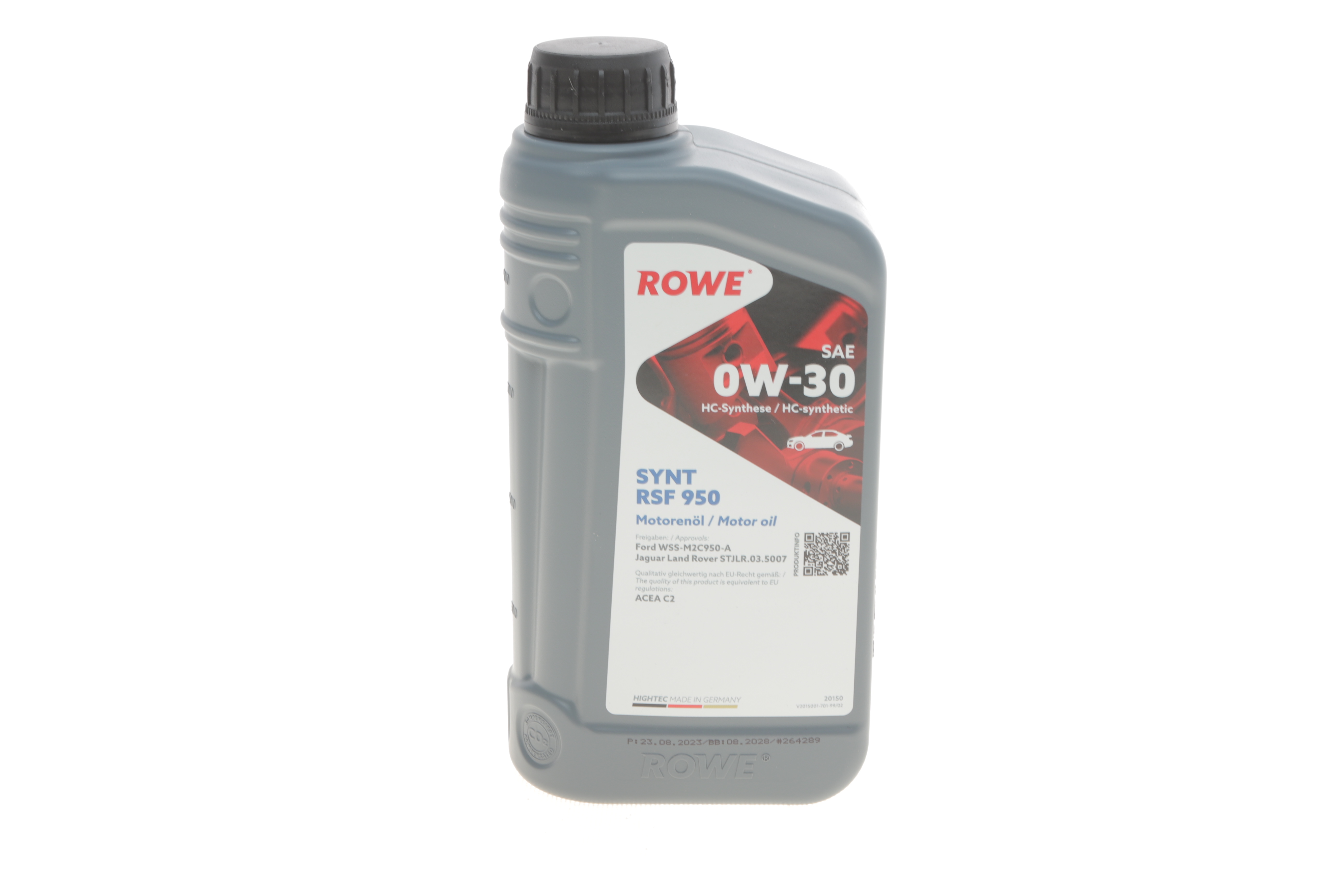 Олива 0W30 HIGHTEC SYNT RSF 950 (1L) (Ford WSS-M2C950-A/Jaguar Land Rover STJLR.03.5007) (ACEA C2)