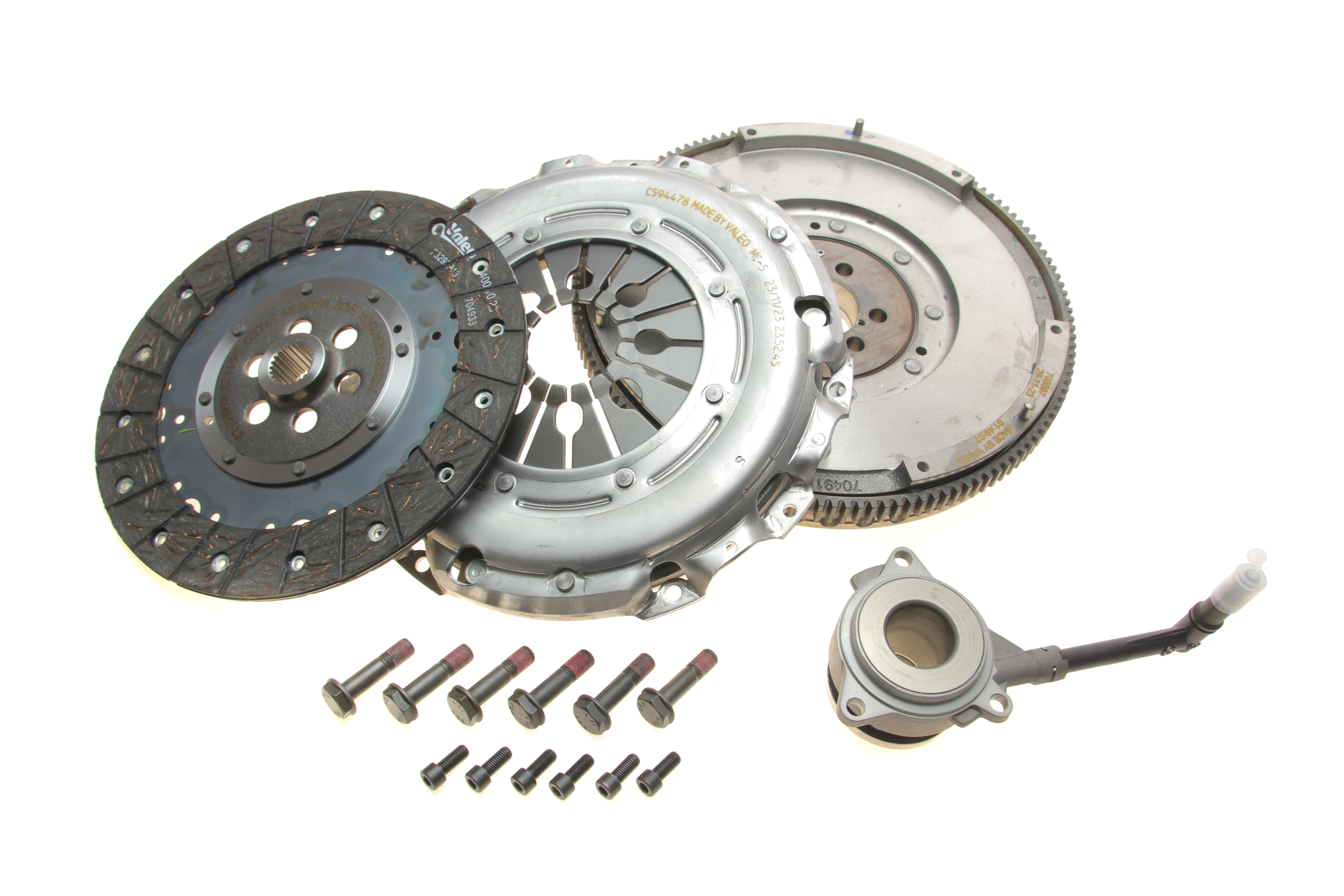 Демпфер + комплект зчеплення VW Caddy III/IV 2.0TDI/16V/4motion 10-20