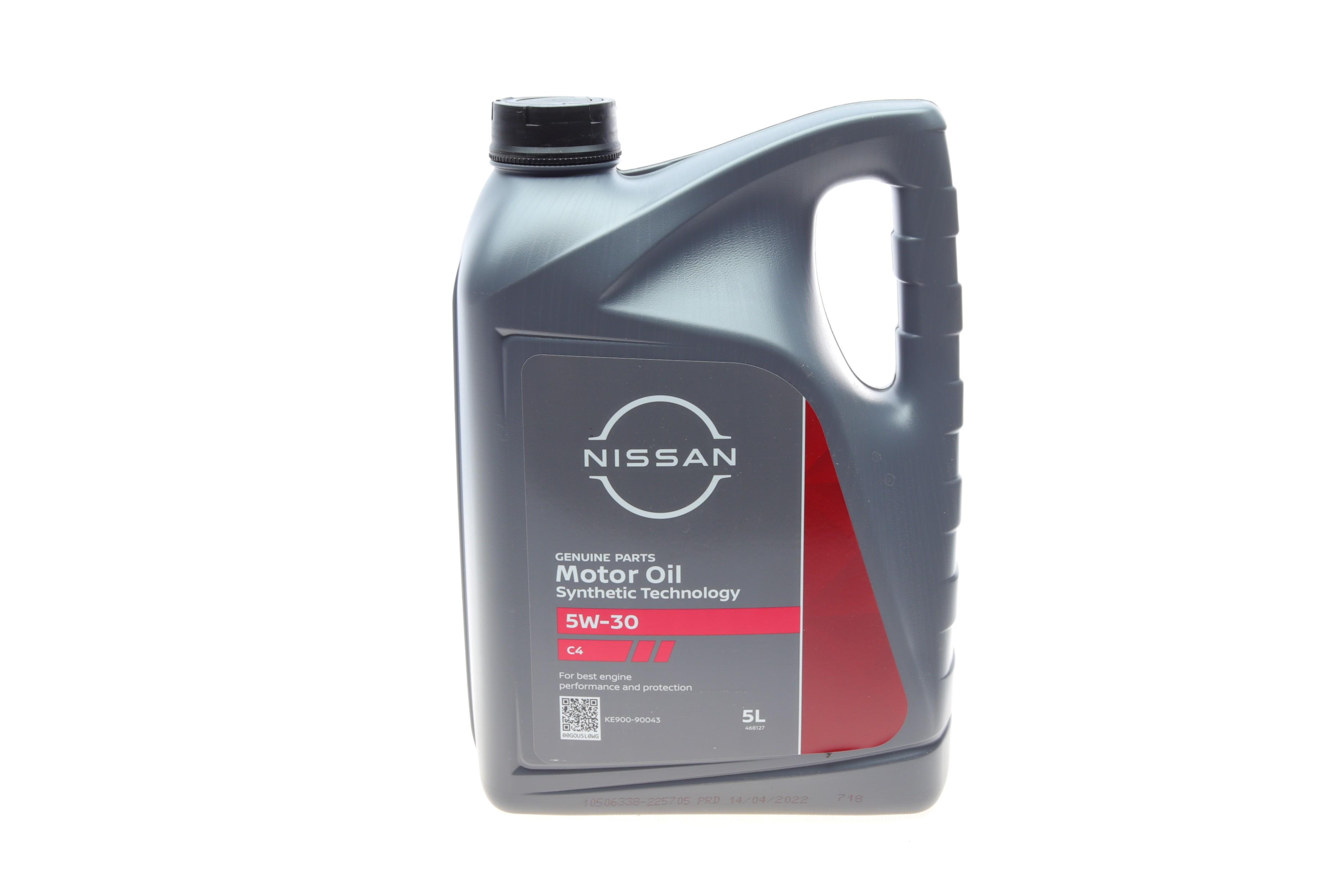Олива 5W30 ACEA C4/API SM/CF (5L)