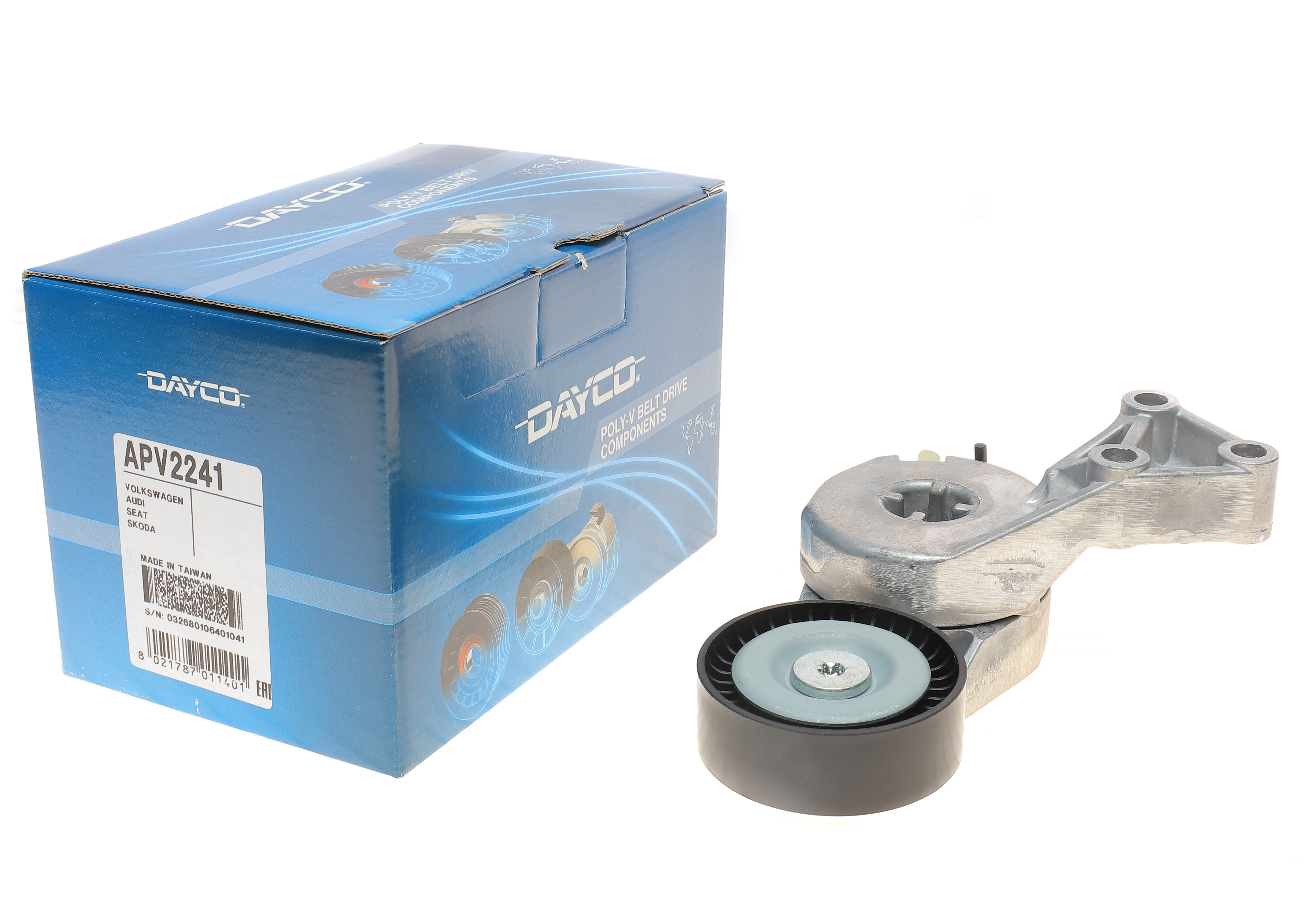 Натяжник ременя генератора VW T5 2.0 03-/Caddy III 1.6/2.0 BiFuel/EcoFuel 04-15 (70x24)