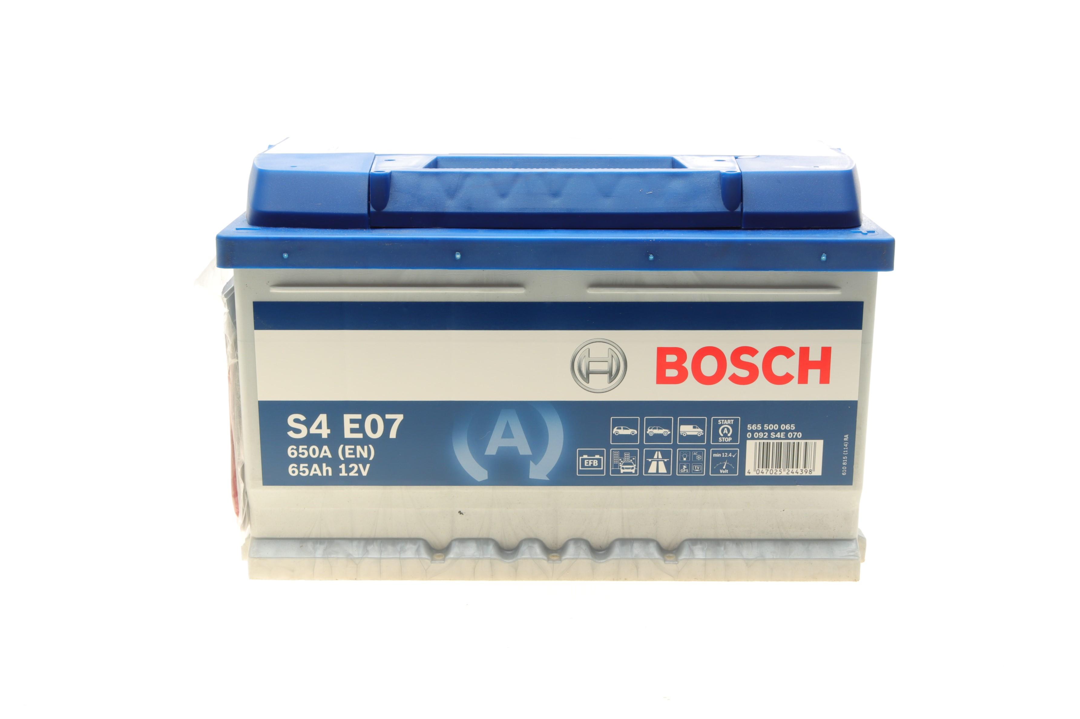 Акумуляторна батарея 65Ah/650A (278x175x175/+R/B13) (Start-Stop EFB)