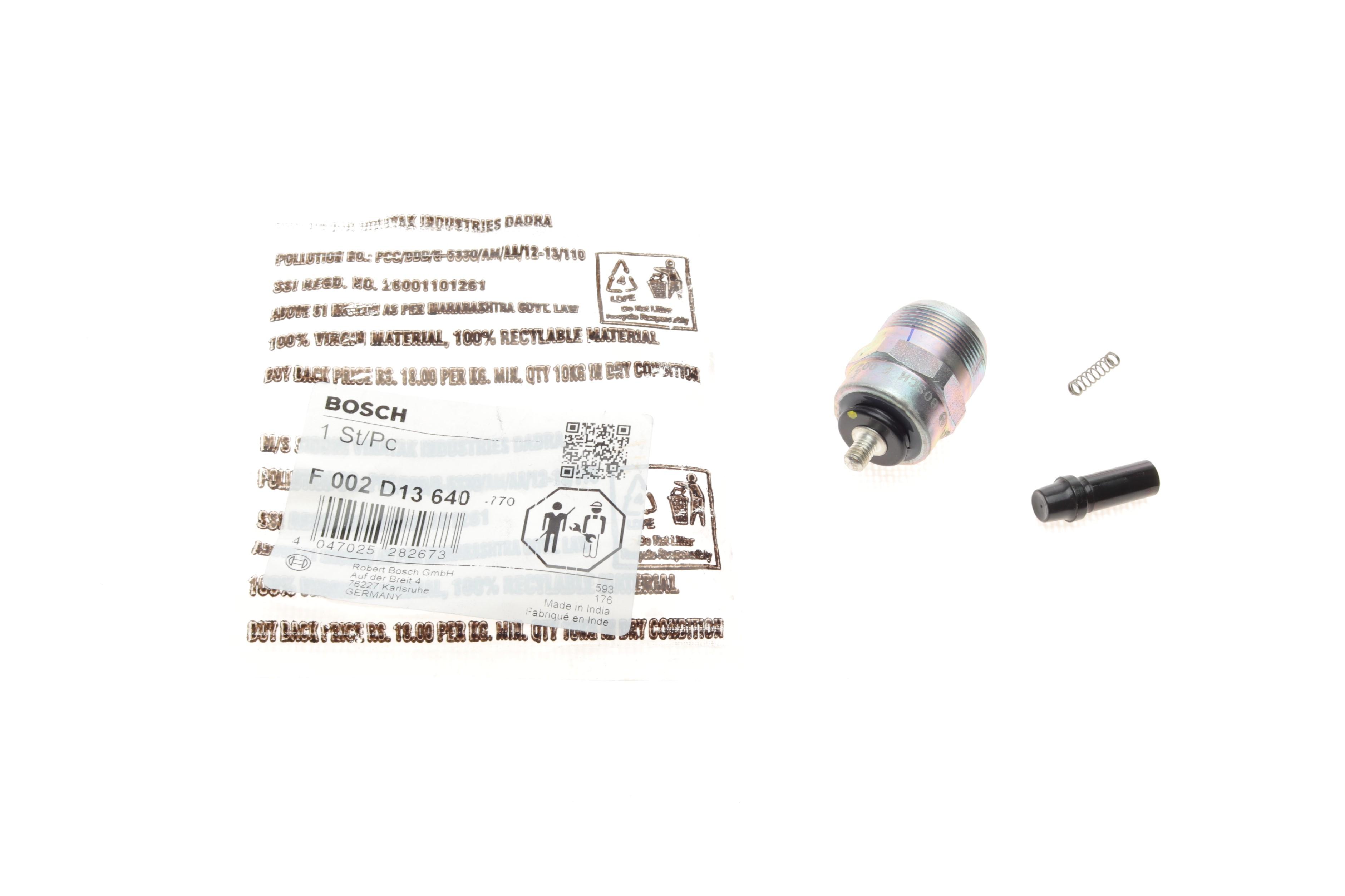 Клапан магнітний ТНВД VW LT/T3/T4-03/Ford Transit 2.5D 83-00