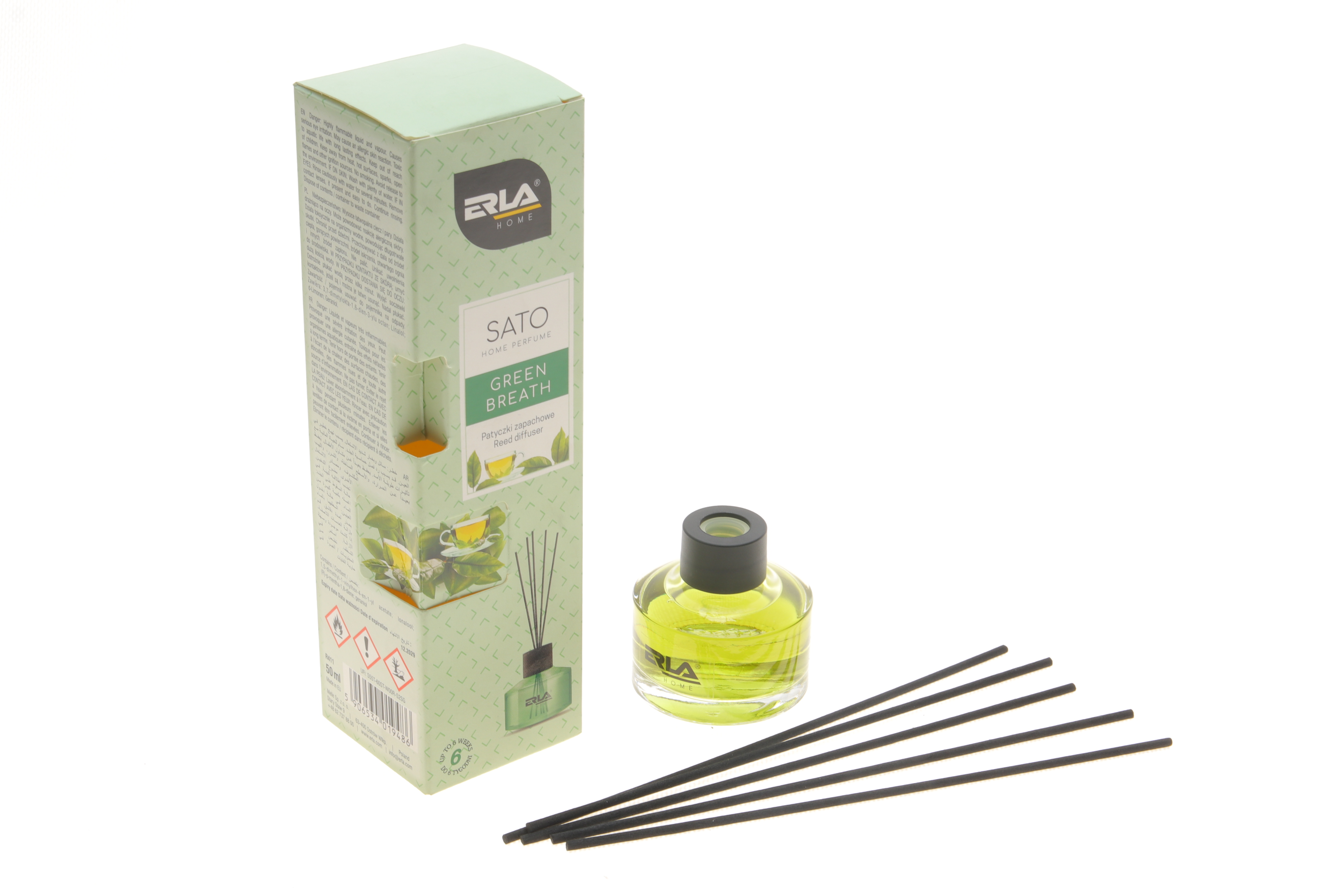 Освіжувач повітря Erla Home Sato Home Perfume Green Breath (50ml)