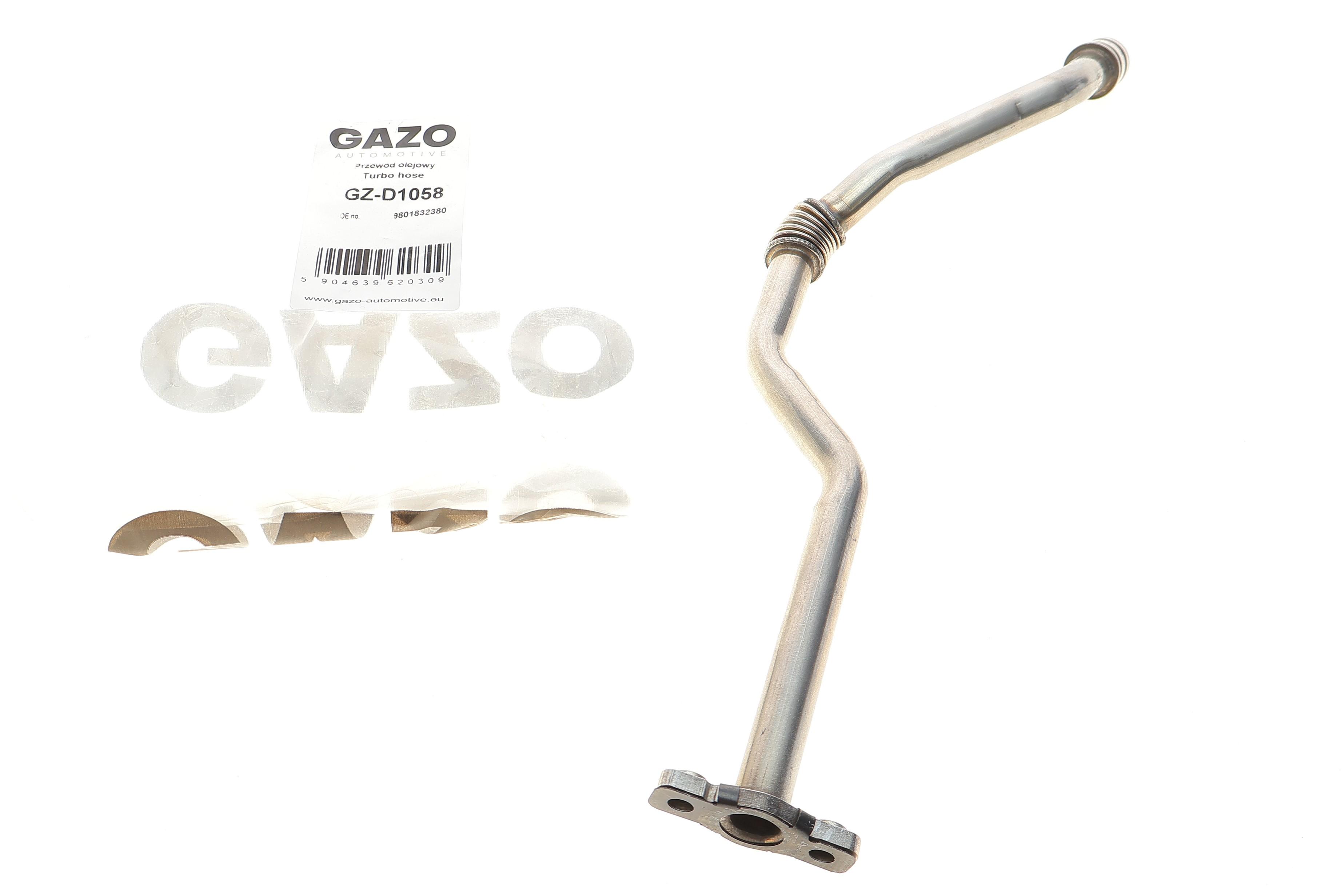 Трубка зливу оливи з турбіни Citroen C3/C4/Berlingo/Peugeot 208/308 1.2 THP 14-