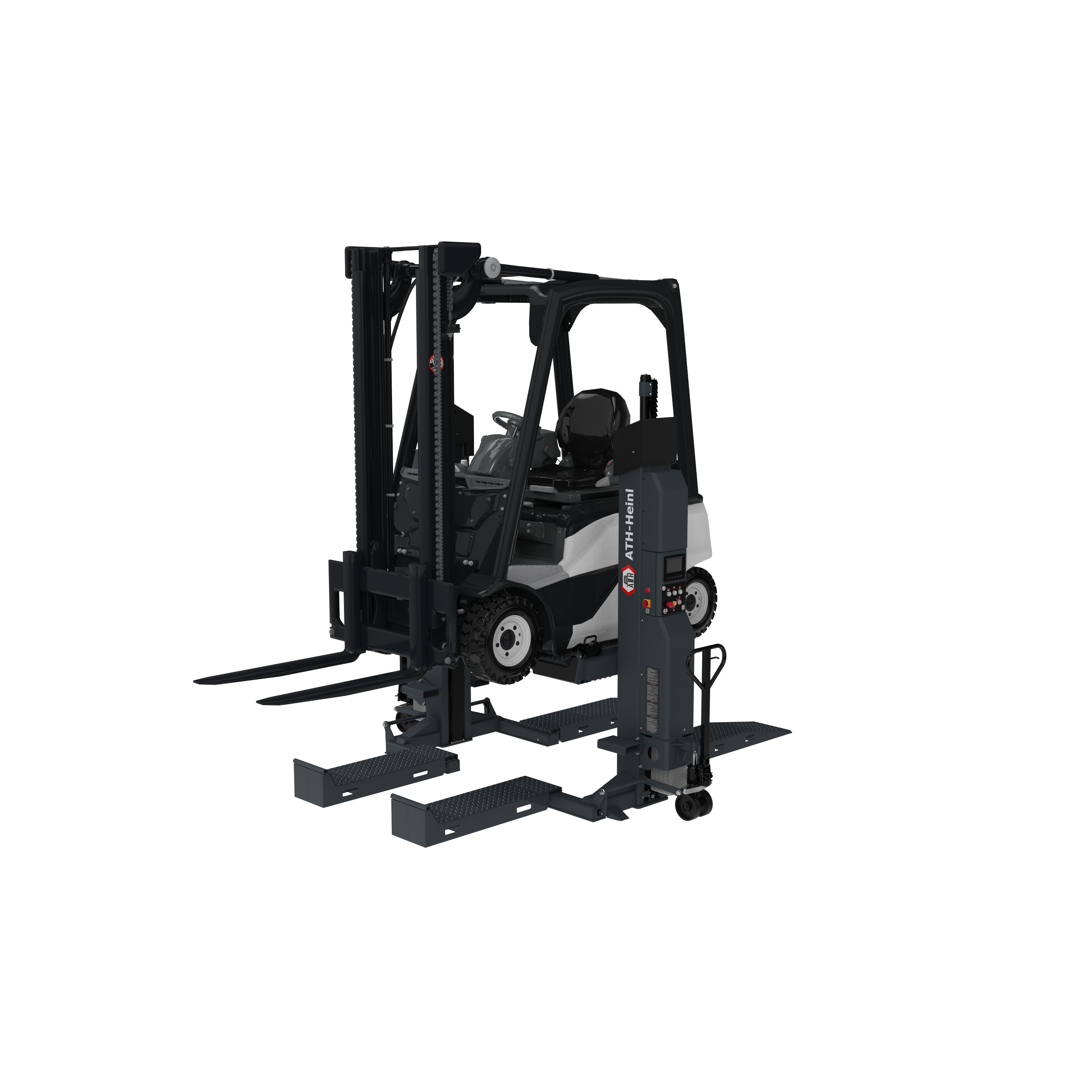 Підйомник для вантажівок ATH RG5.5-2 WB Fork/5500 кг/h=1750 мм/2.2 Kw (для навантажувачів)