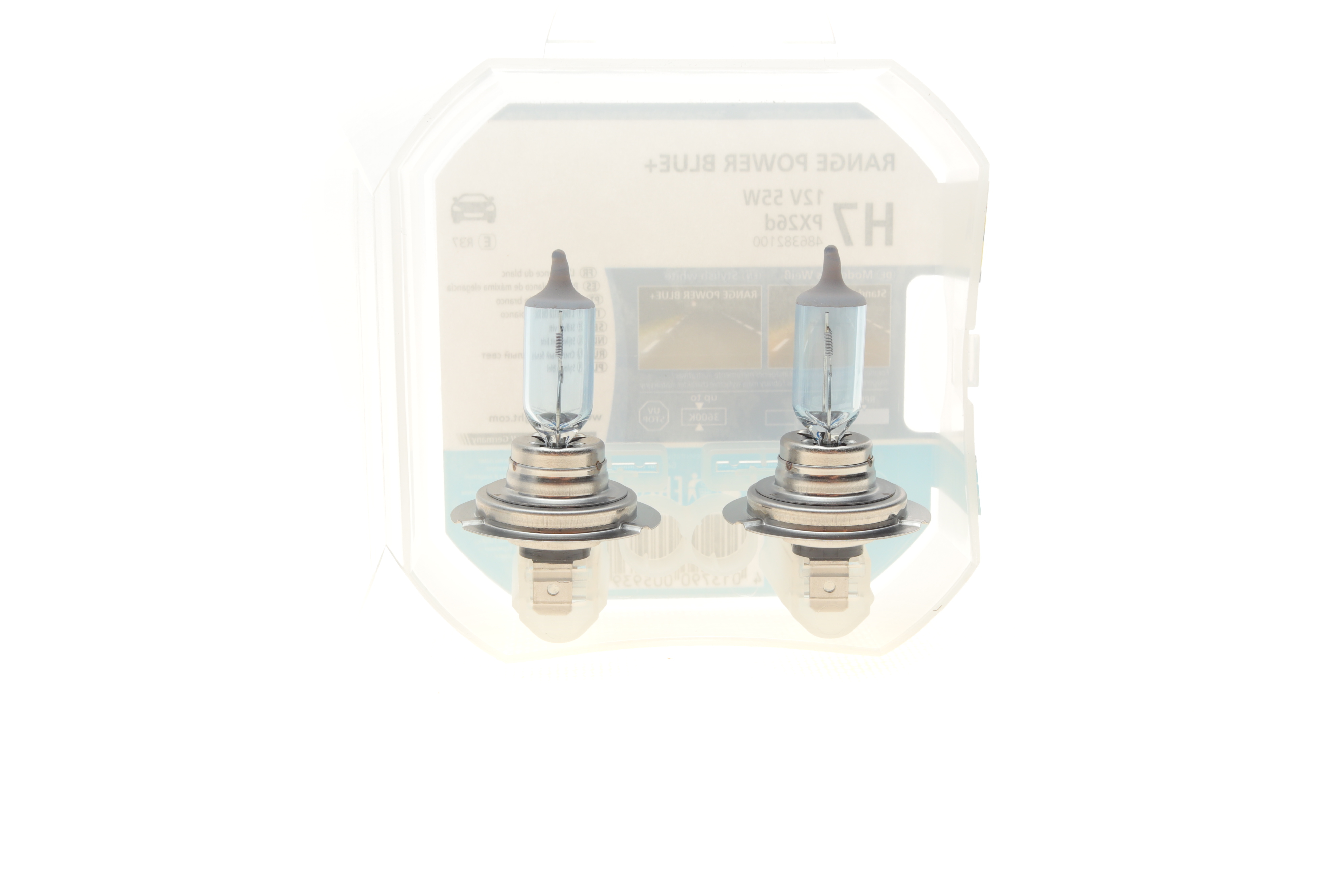 Автолампа H7 12V 55W PX26d Range Power Blue+ (3700K) (к-кт 2 шт.)