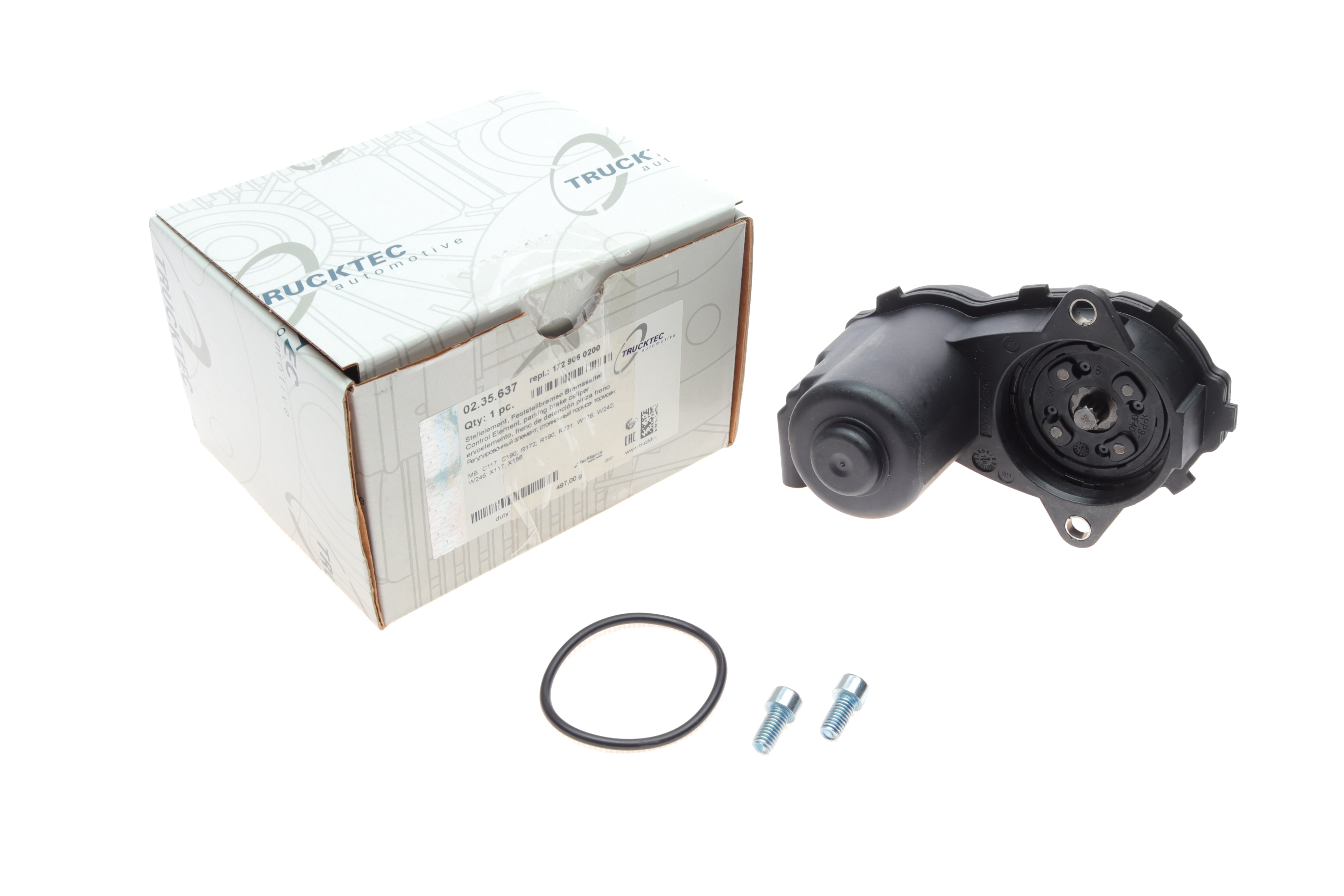 Електродвигун супорта гальмівного (заднього/L) MB A-class (W176) 12-18