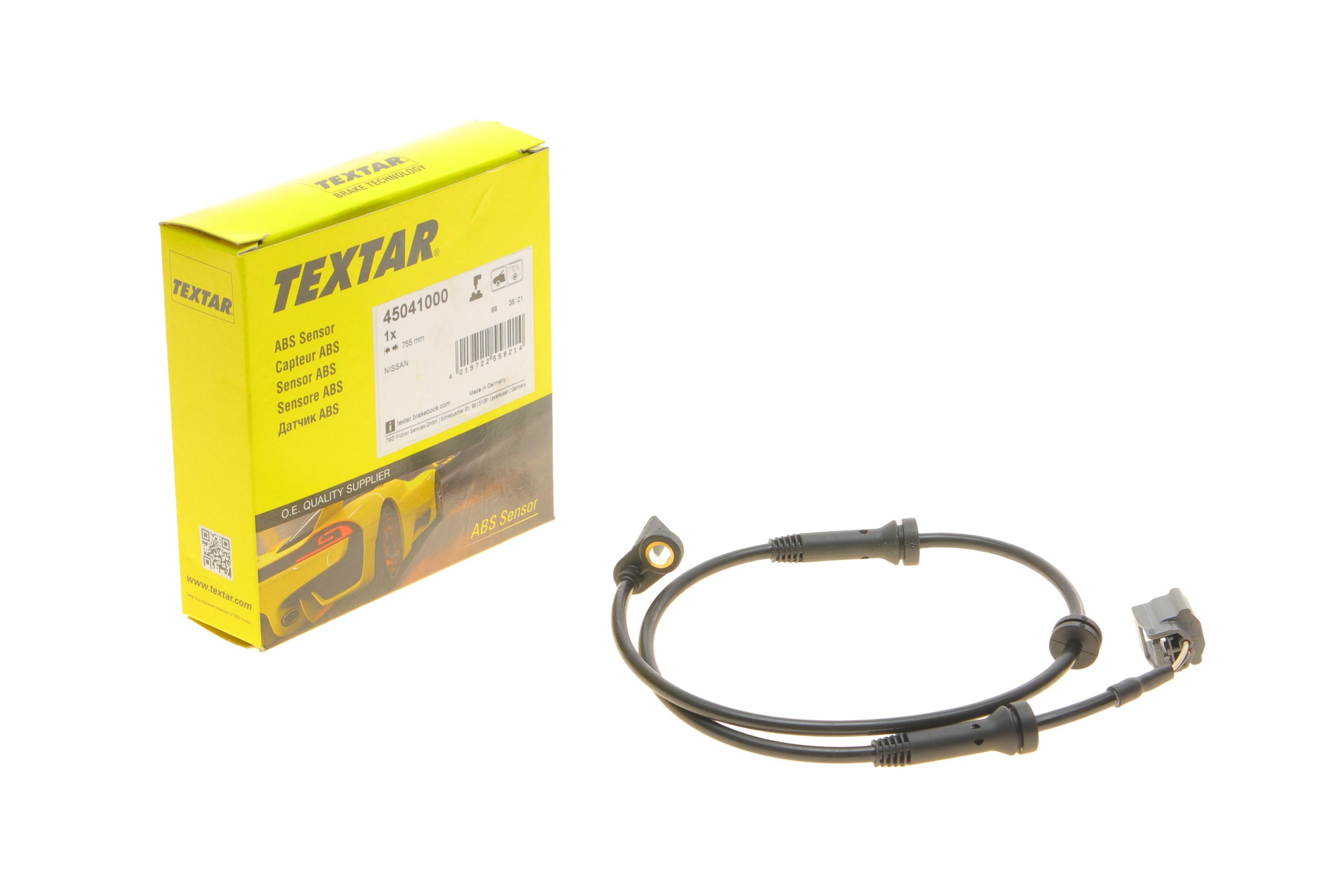 Датчик ABS (передній) Nissan Qashqai/X-trail 13-/Renault Kadjar/Koleos 15- (L=755mm)