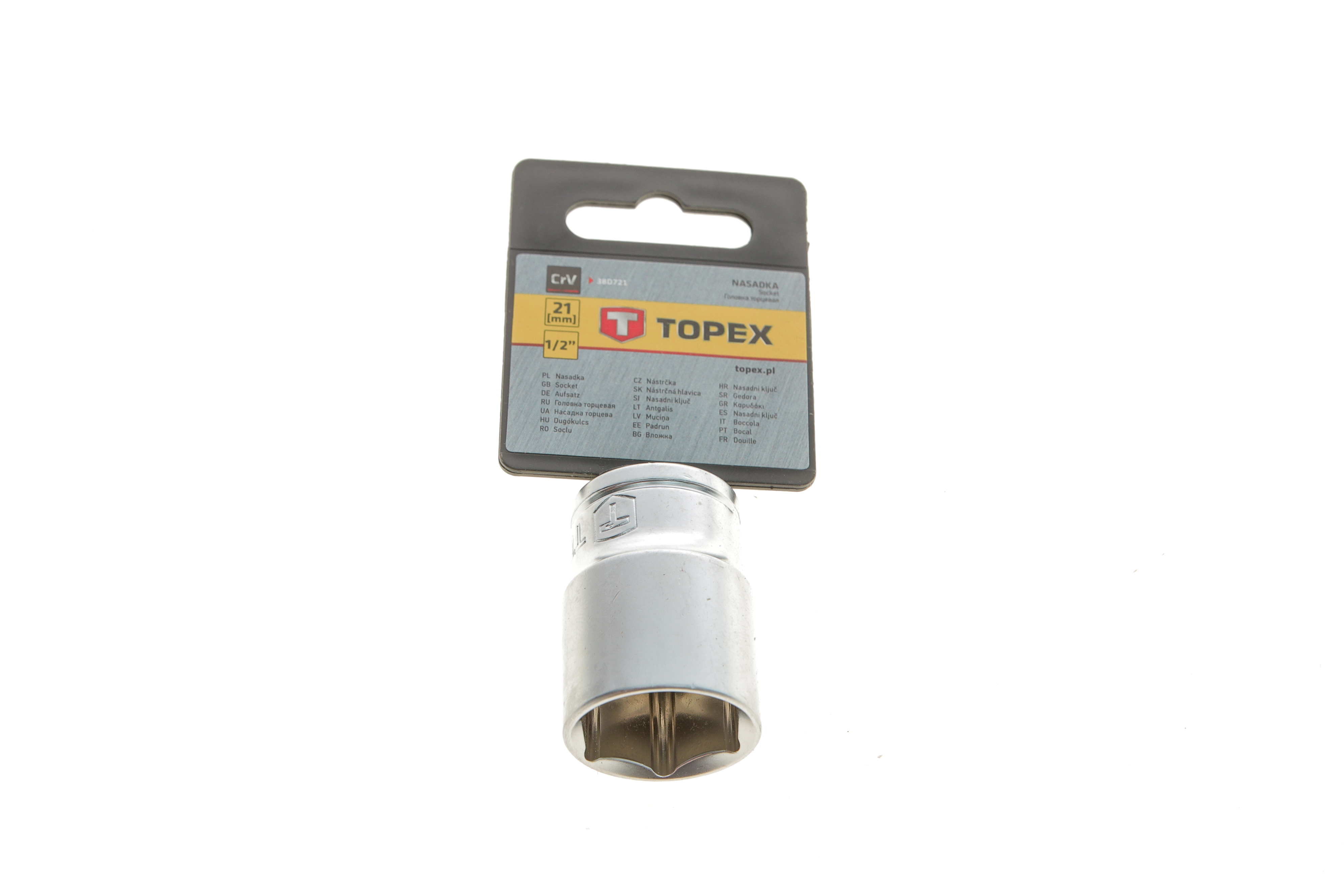 Головка торцева 1/2" 21 мм