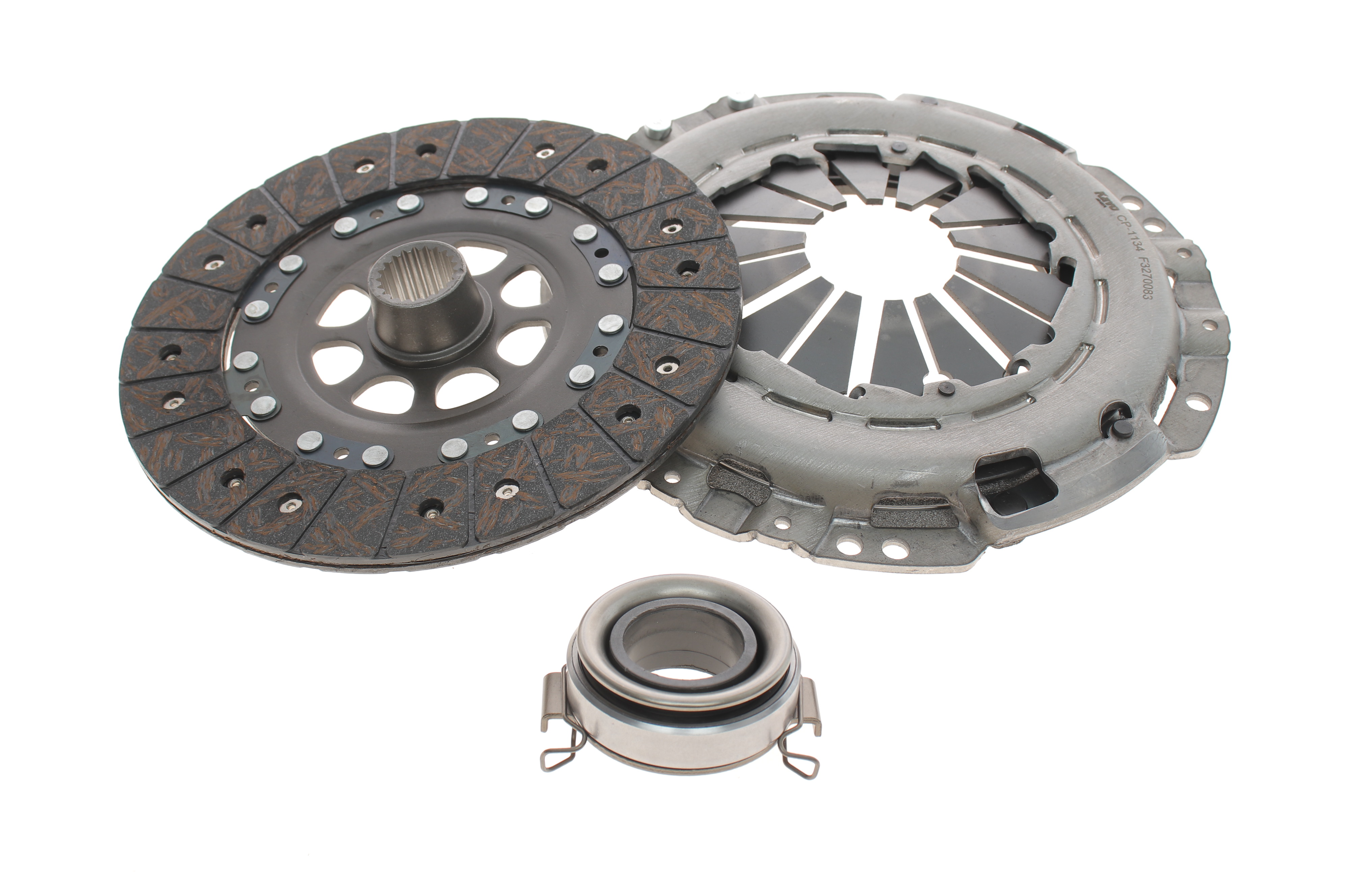 Комплект зчеплення Toyota Avensis/Corolla 2.0 D-4D 02-09 (d=225mm) (+ вижимний)