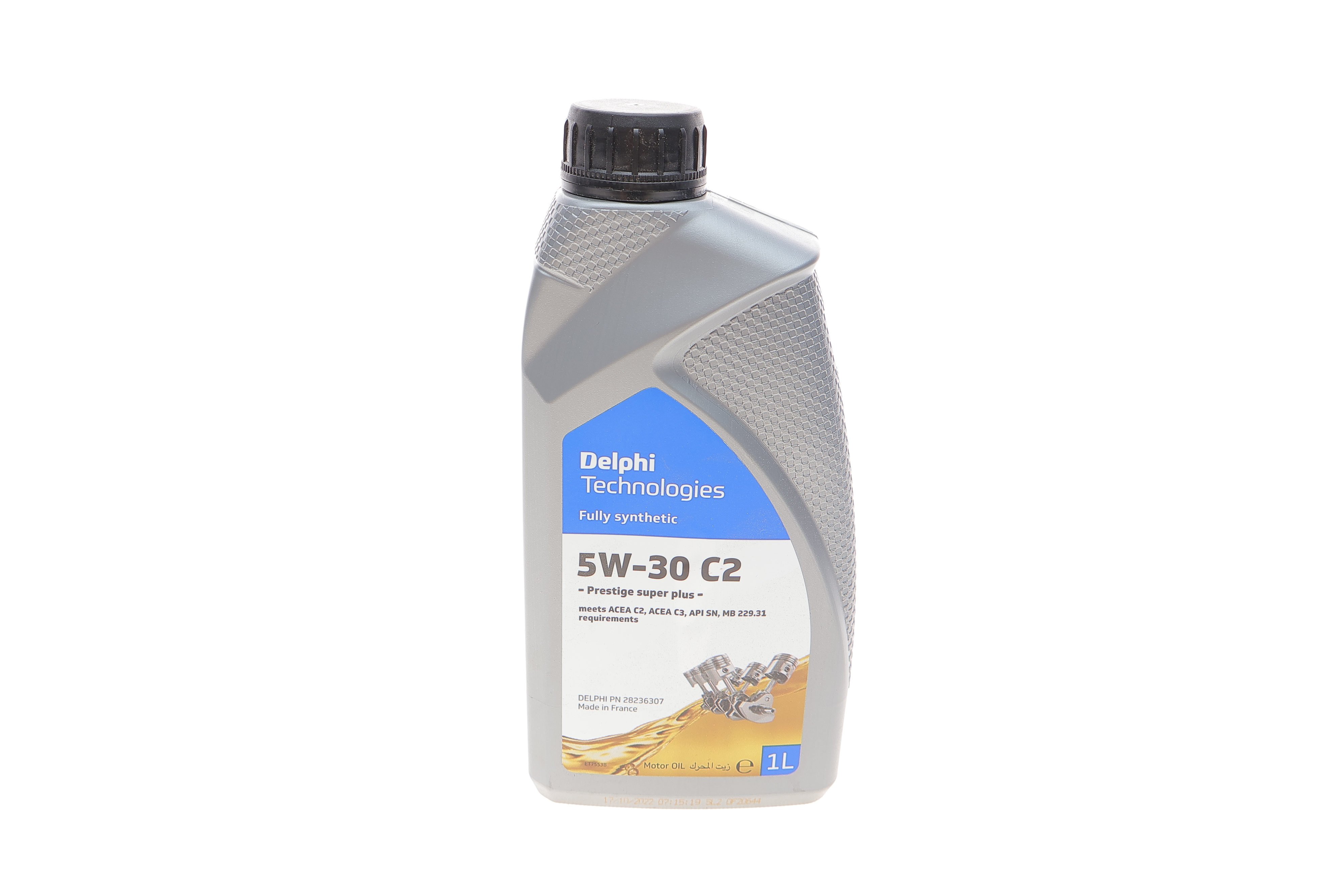 Олива 5W30 Delphi Prestige Super Plus C2 (1L) (MB 229.31/PSA B71 2290-2017)