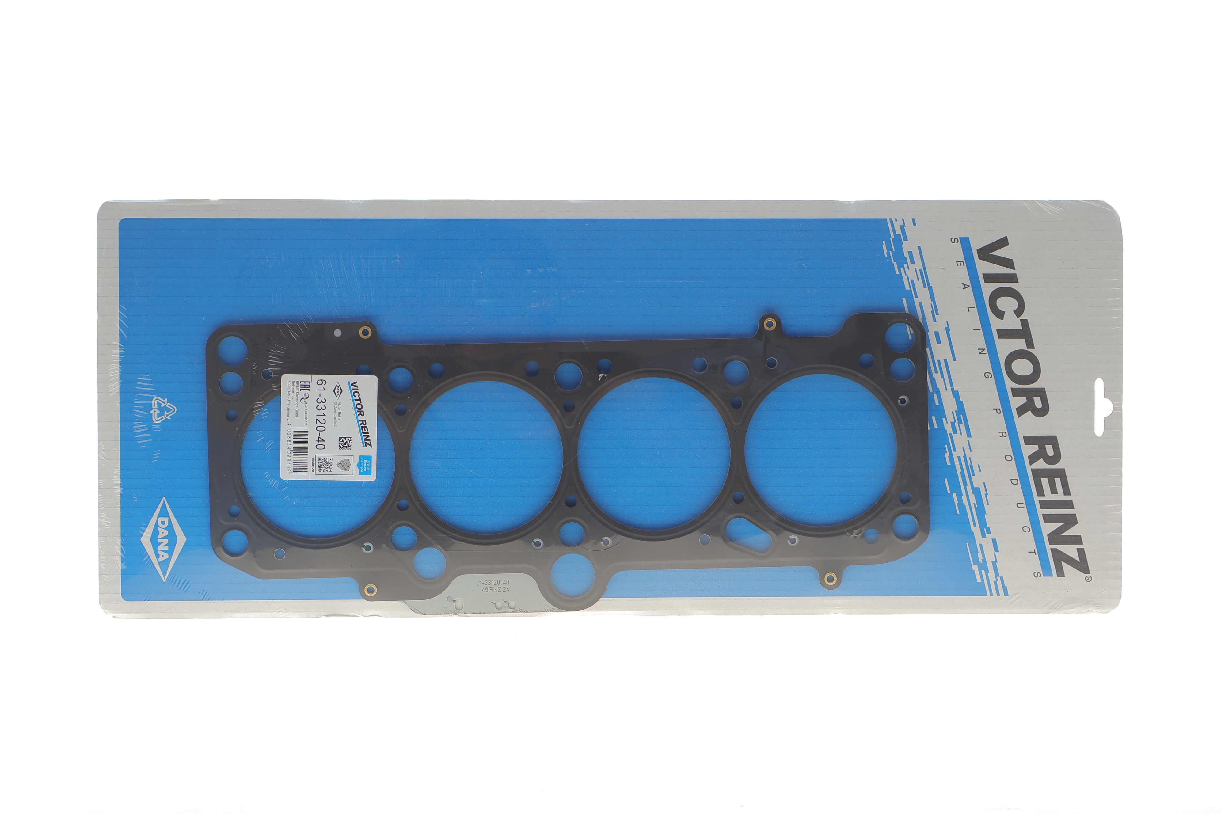 Прокладка ГБЦ VW Caddy 1.9TDI/SDI 95-04, Ø81,00mm, 1.53mm, 2 метки