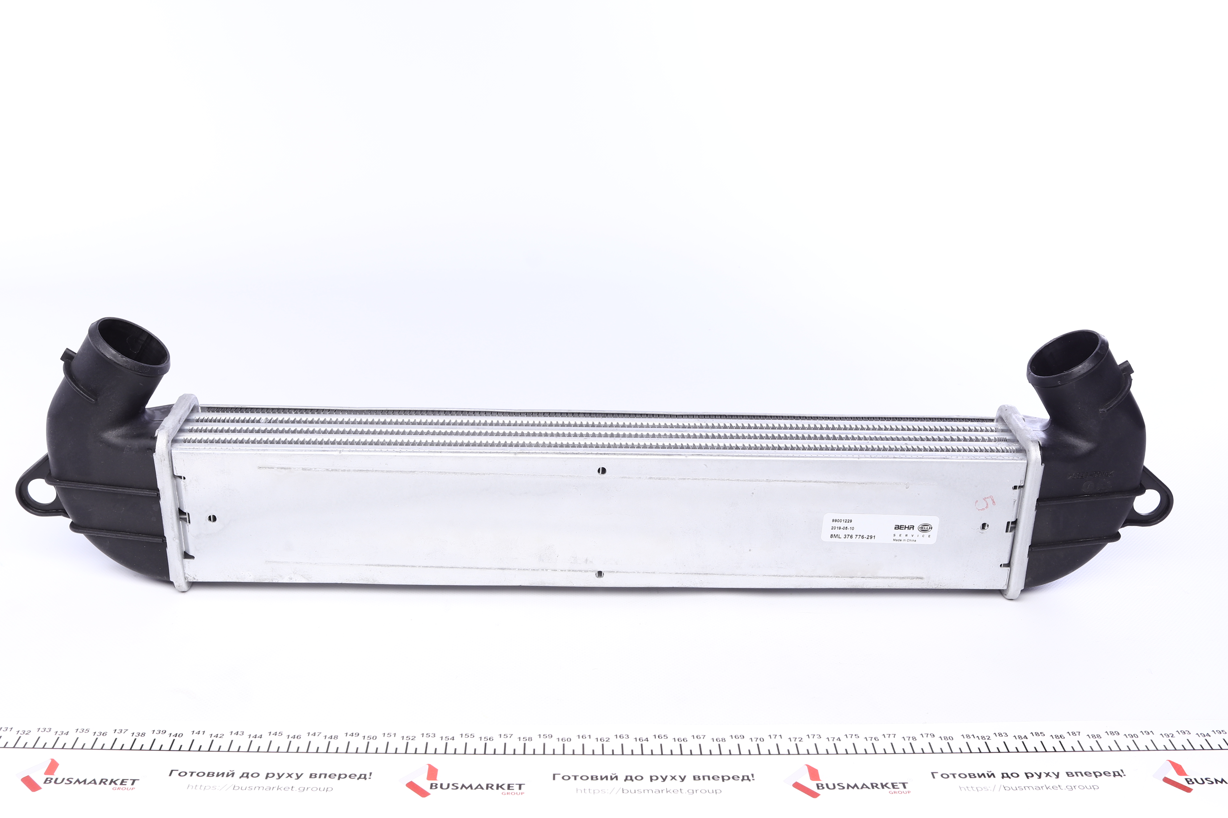 Радіатор інтеркулера Fiat Doblo 1.3/1.9 jTD 01-