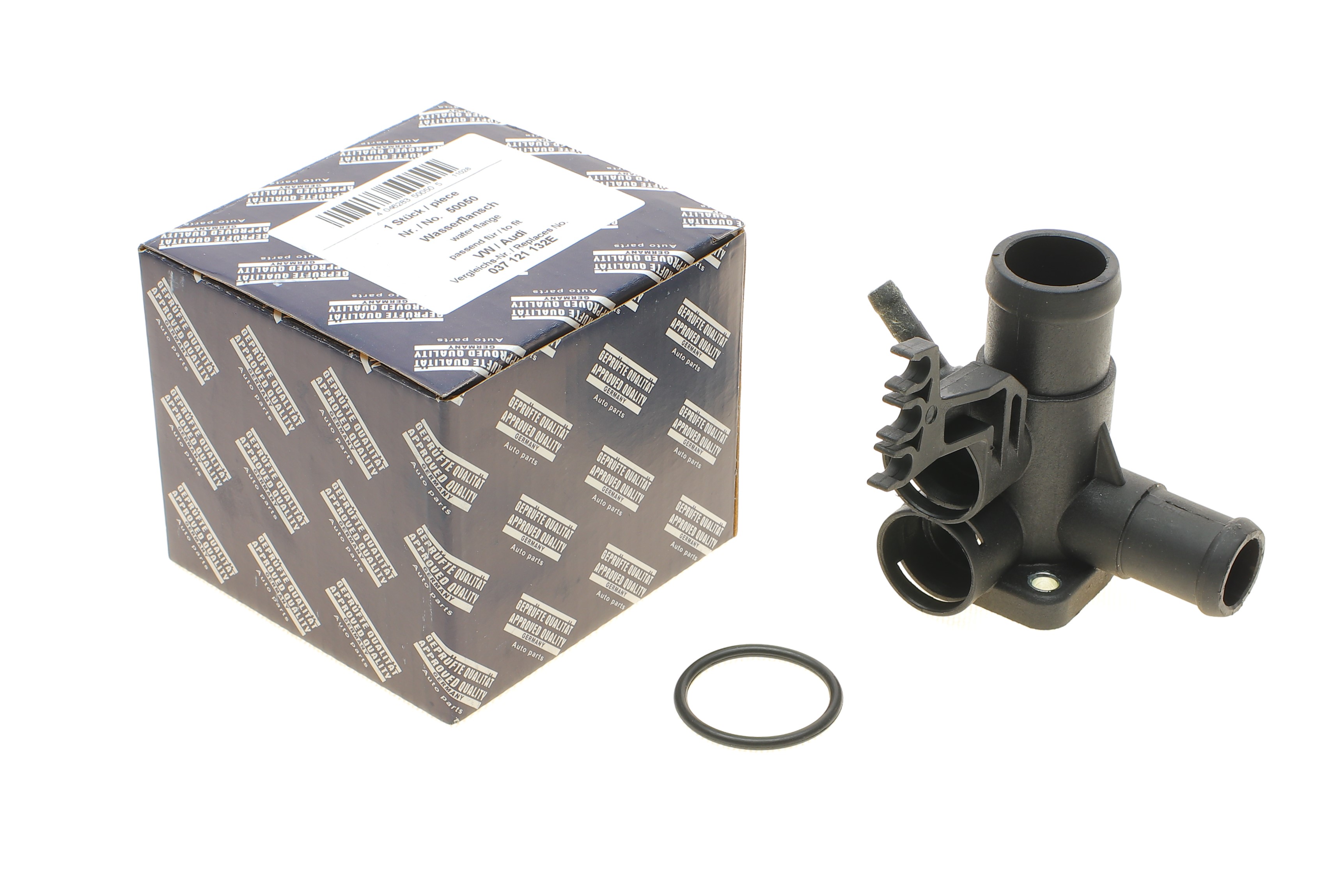 Фланець системи охолодження Audi 80/100/A6 1.6/2.0i 90-98
