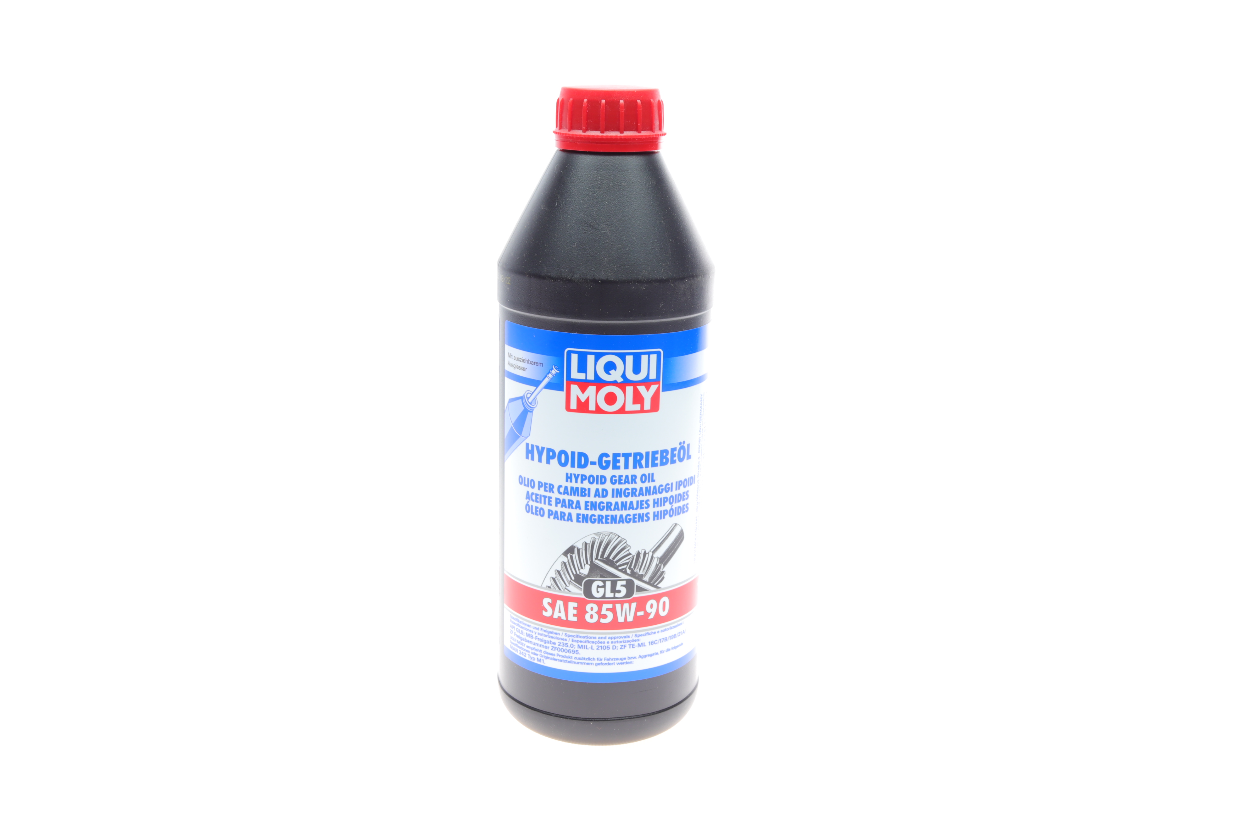 Олива в міст 85W90 Hypoid-Getriebeoil (1L)  (GL-5/MB 235.0/ZF TE-ML 21A/16C/17B/19B) (1035 = 1956)