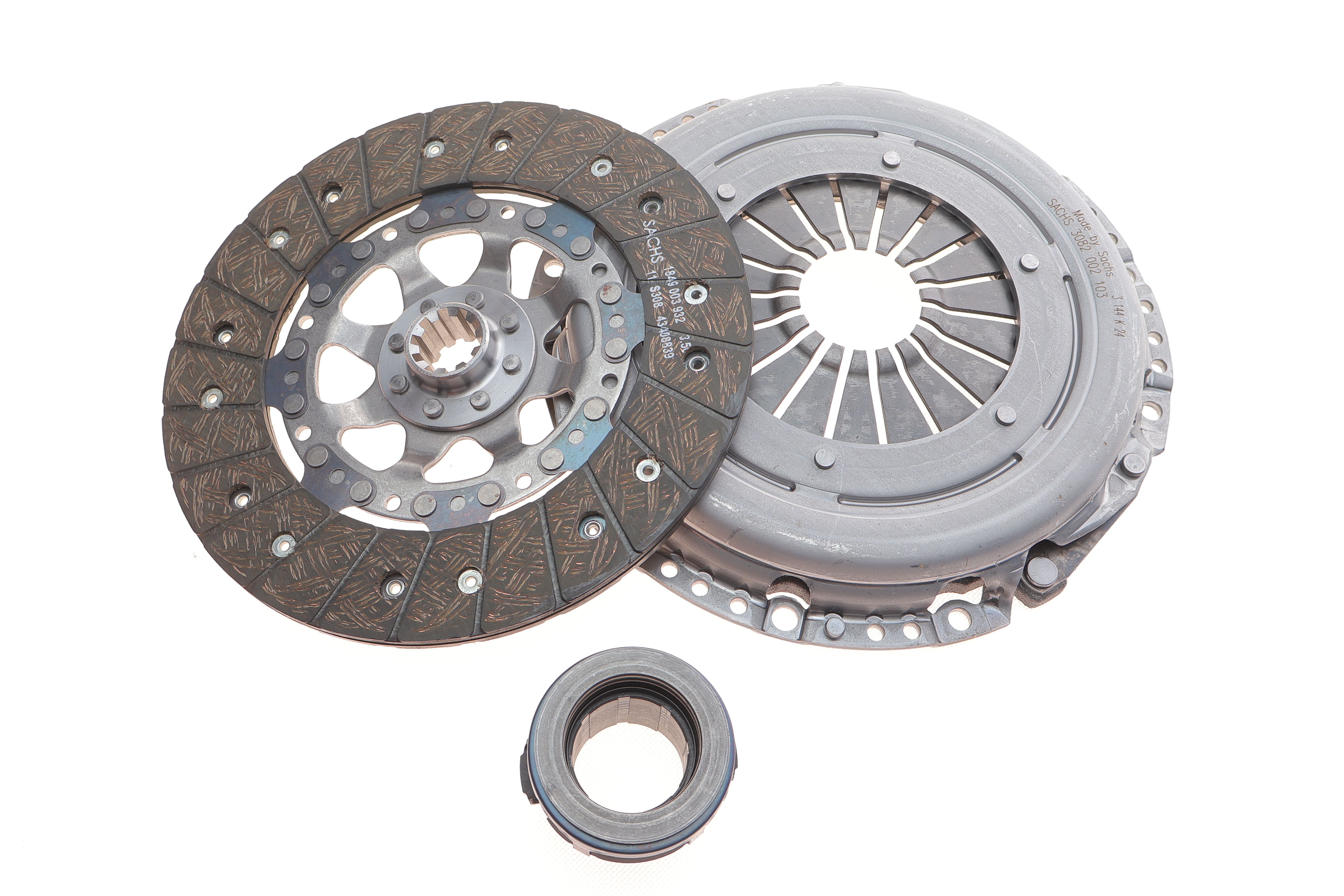 Комплект зчеплення BMW 3(E46)/5(E39)/7(E38) 95-06 M51/M52/M54 (d=240) (z=10) (+вижимний)