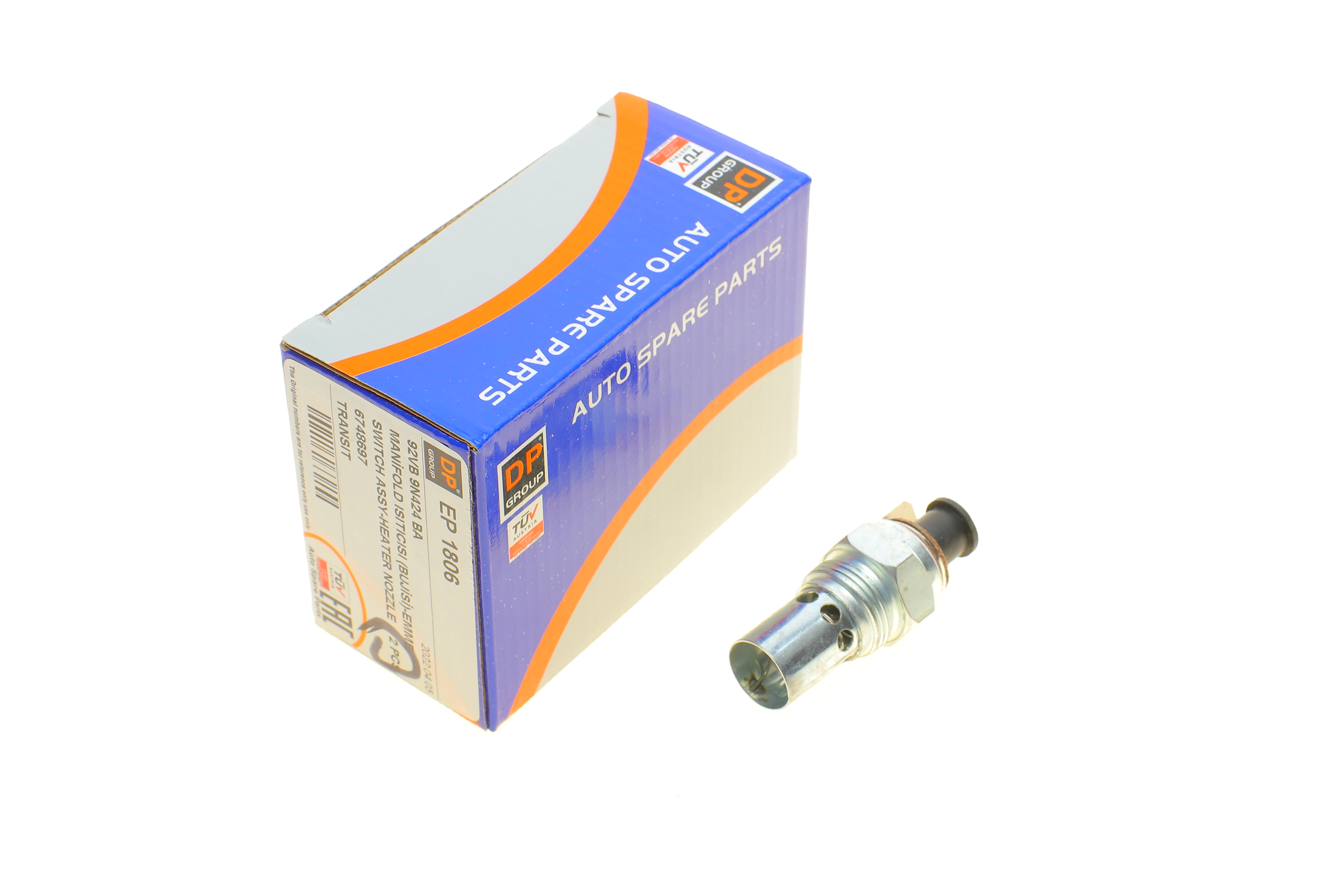 Свічка розжарювання Ford Transit 2.5D/TD 94-00 (8V) (M22x1.5)