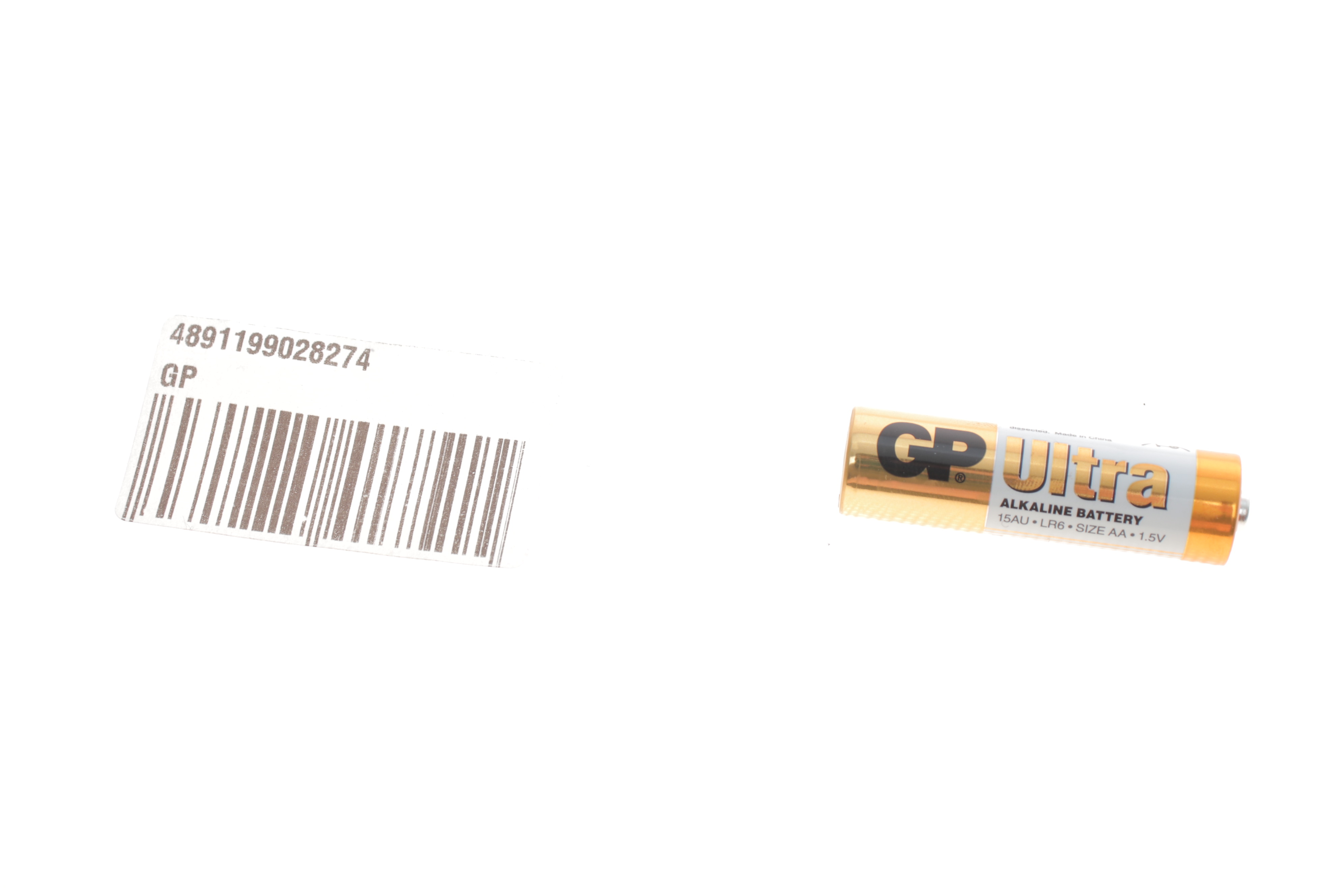 Батарейка GP Ultra Alkaline AA LR06 (1.5V) (1шт)