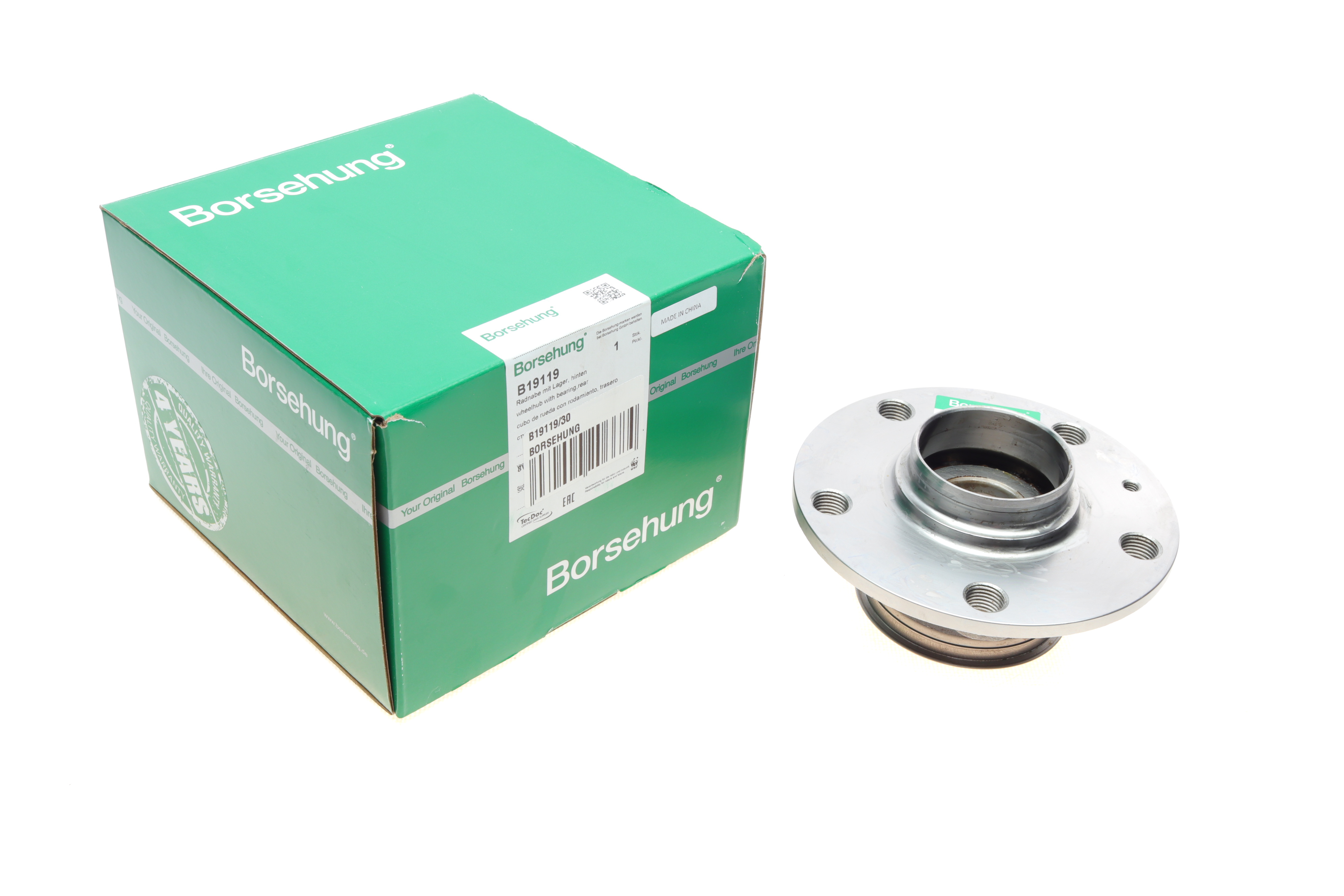 Підшипник маточини (задньої) VW Golf V/Skoda Octavia 05- (d=30mm)