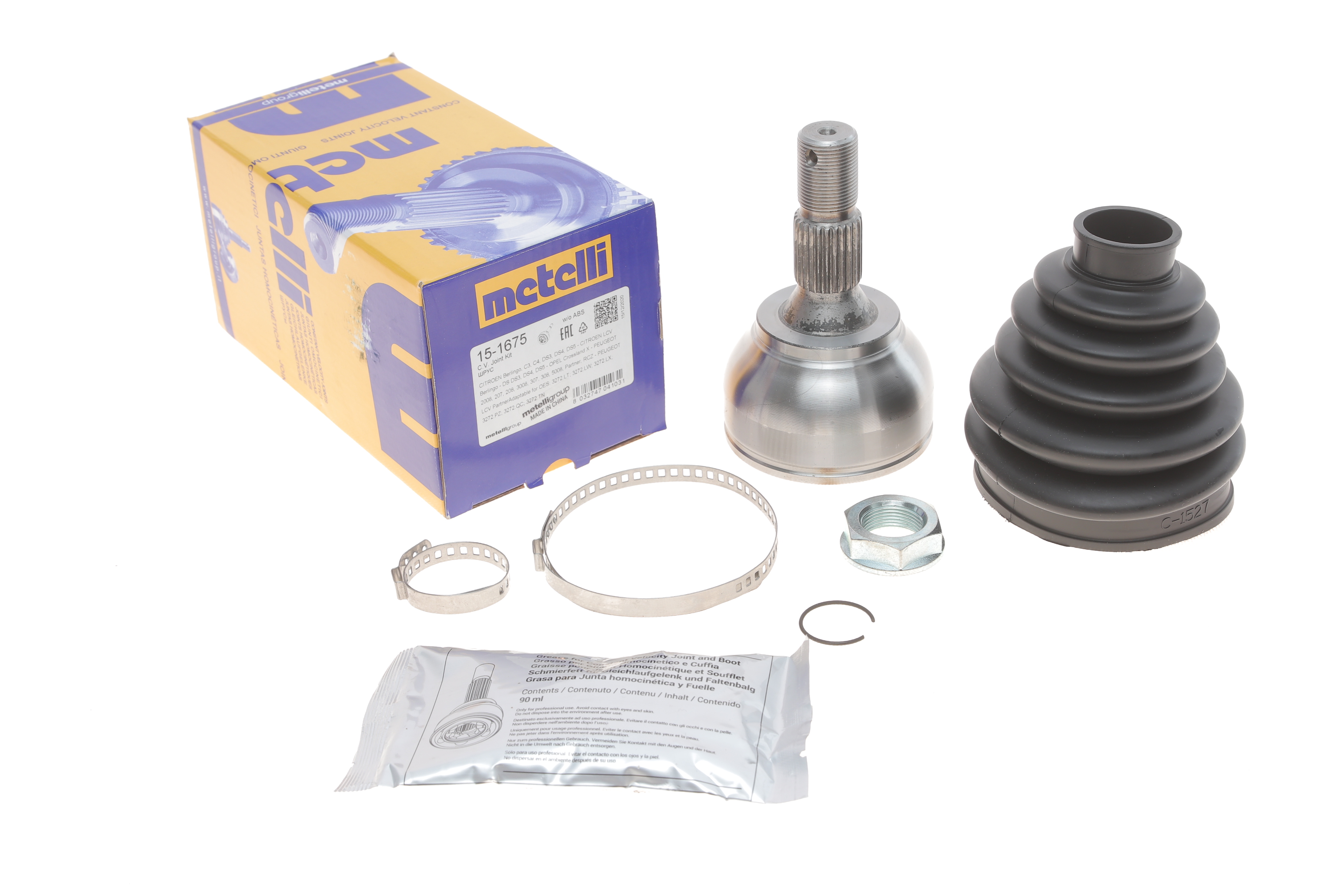 ШРКШ (зовнішній) Citroen Berlingo/C3/C4/Peugeot 207/208/308/3008/5008 08- (25z/34z/58.5mm/86mm/46.5)